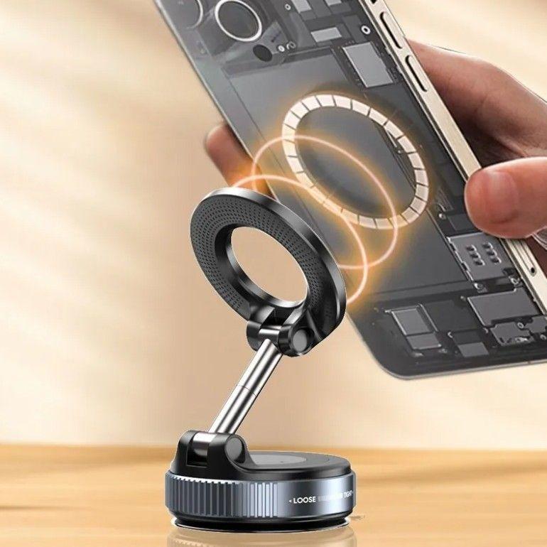 Soporte Magn tico Tel fono Celular iPhone Im n Automovil-2