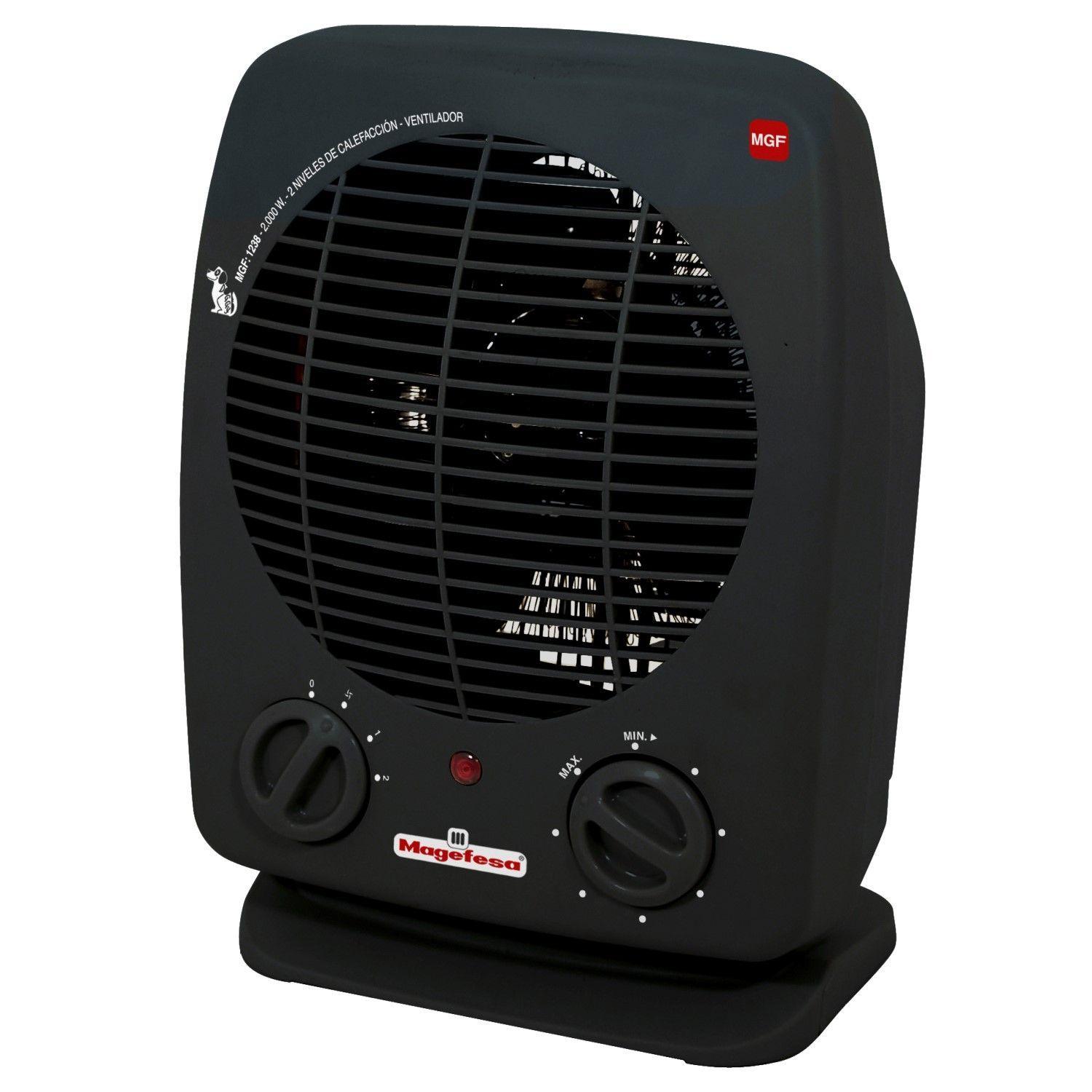 Termoventilador Magefesa Doggy 1238 Negro-0