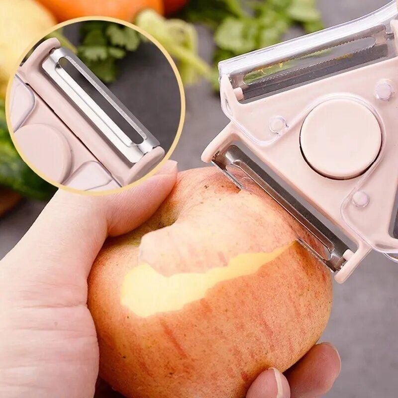 Pelador 3 En 1 Verduras Frutas Giratorio Multiuso Cortador-1