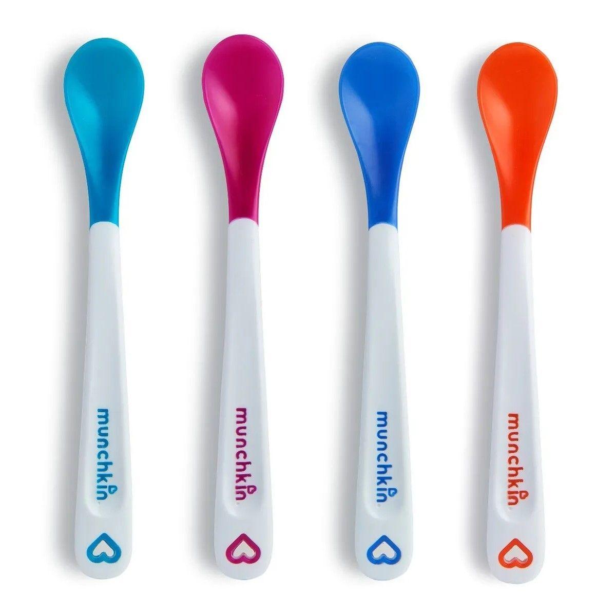 Set De 4 Cucharas Con Sensor De Temperatura Munchkin-1