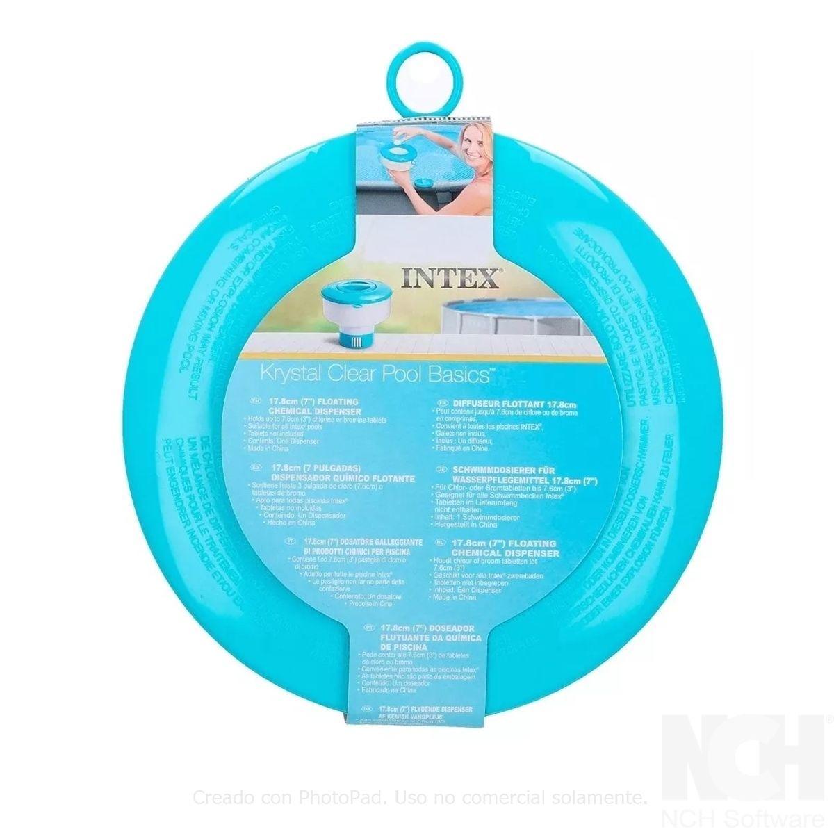 Dispensador Cloro Flotante 12.7 cm para Piscinas Intex -1