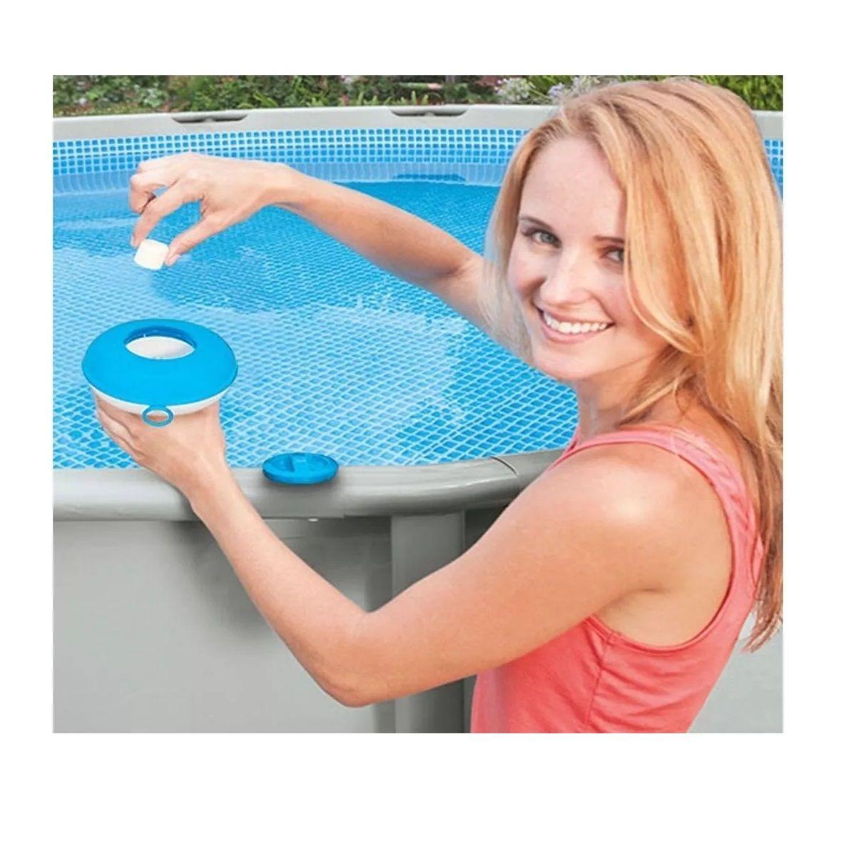 Dispensador Cloro Flotante 12.7 cm para Piscinas Intex -3