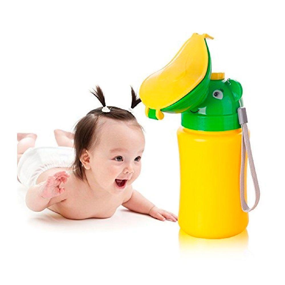 Urinario Infantil Portátil Niñas Viajes Salidas tipo Botella-2