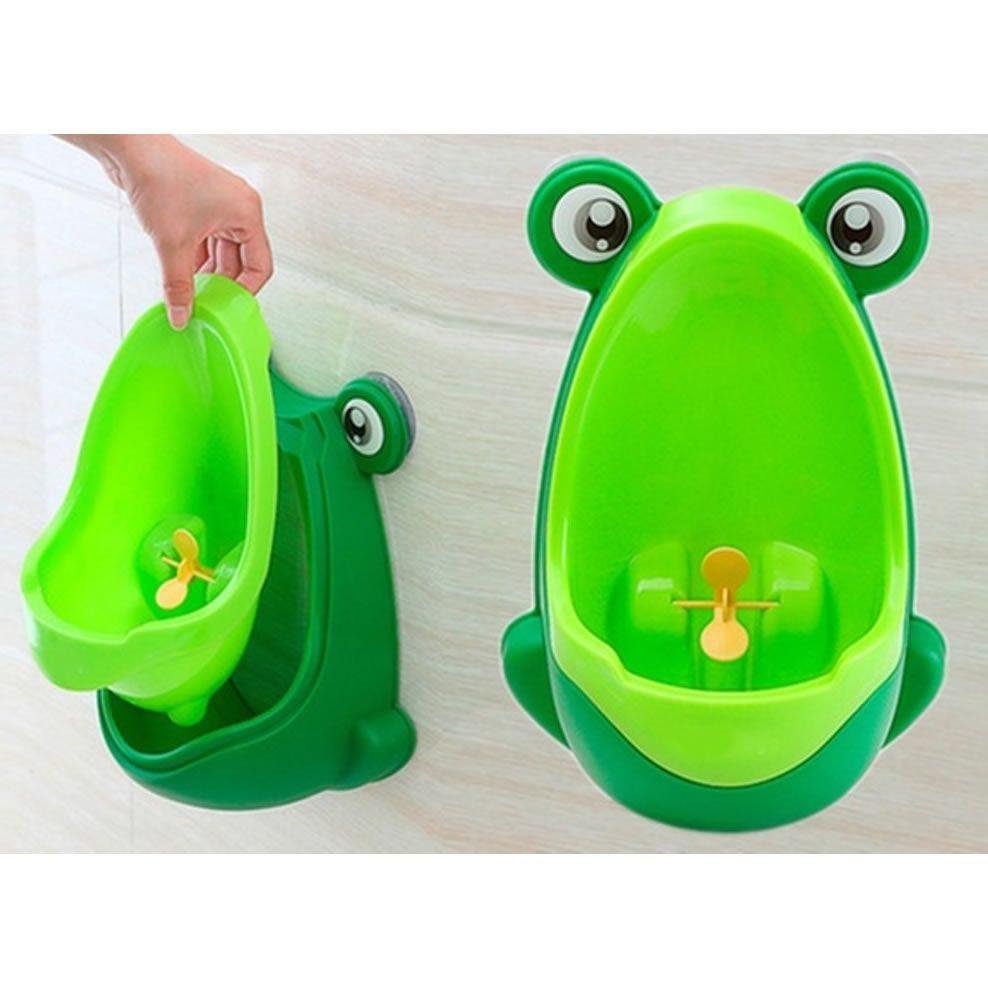Pélela Urinario Portátil Infantil de Pared Verde-2