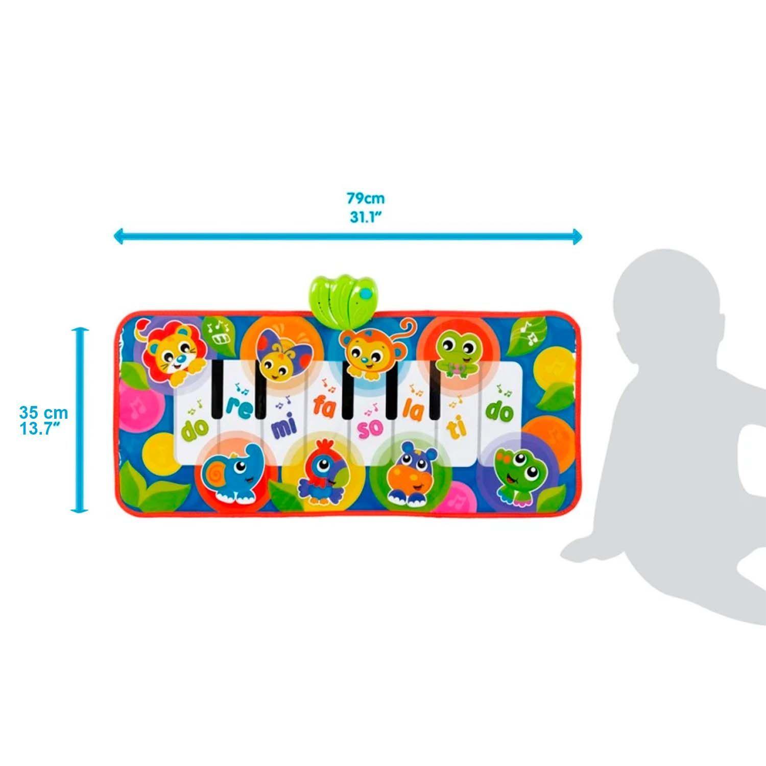 Alfombra Piano Musical Jumbo Jungle Playgro-4