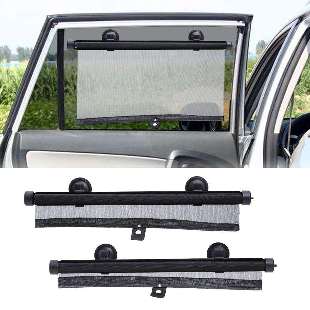 Pack De 2 Cortinas Ajustables Retráctil Auto-1