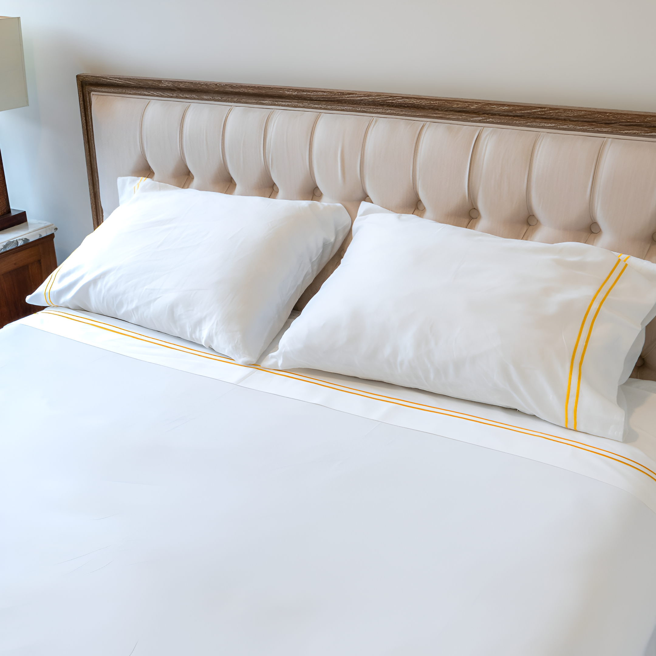 Sábanas Genevra 1,5 Plazas Algodón Egipcio de 600 Hilos-3