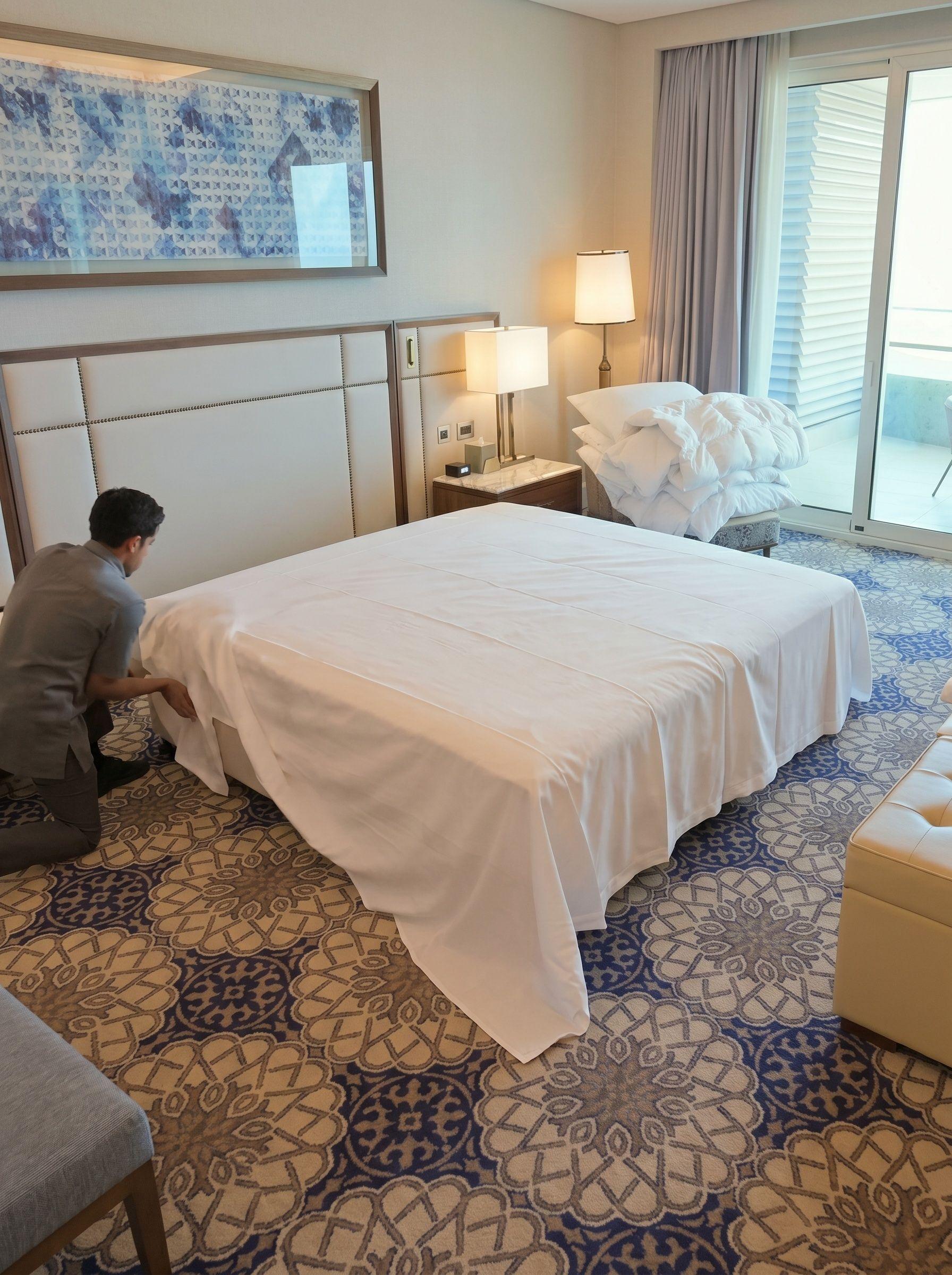 Juego Sábanas Hotel Encimeras Genevra king Algodón Premium Ultra Suave de 400 Hilos-3