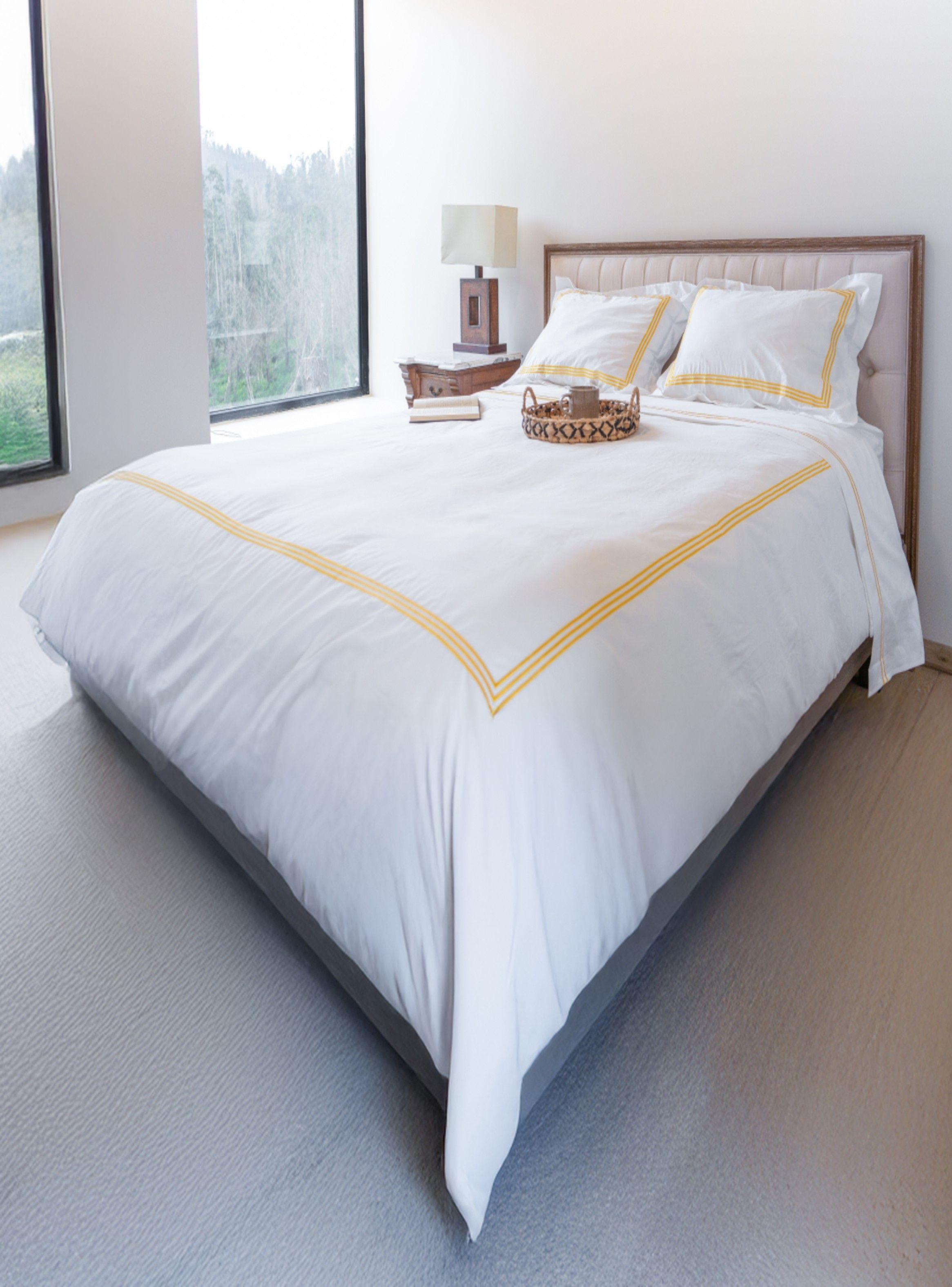 Funda Plumón Nórdica Genevra Súper King Algodón Egipcio de 400 Hilos-3