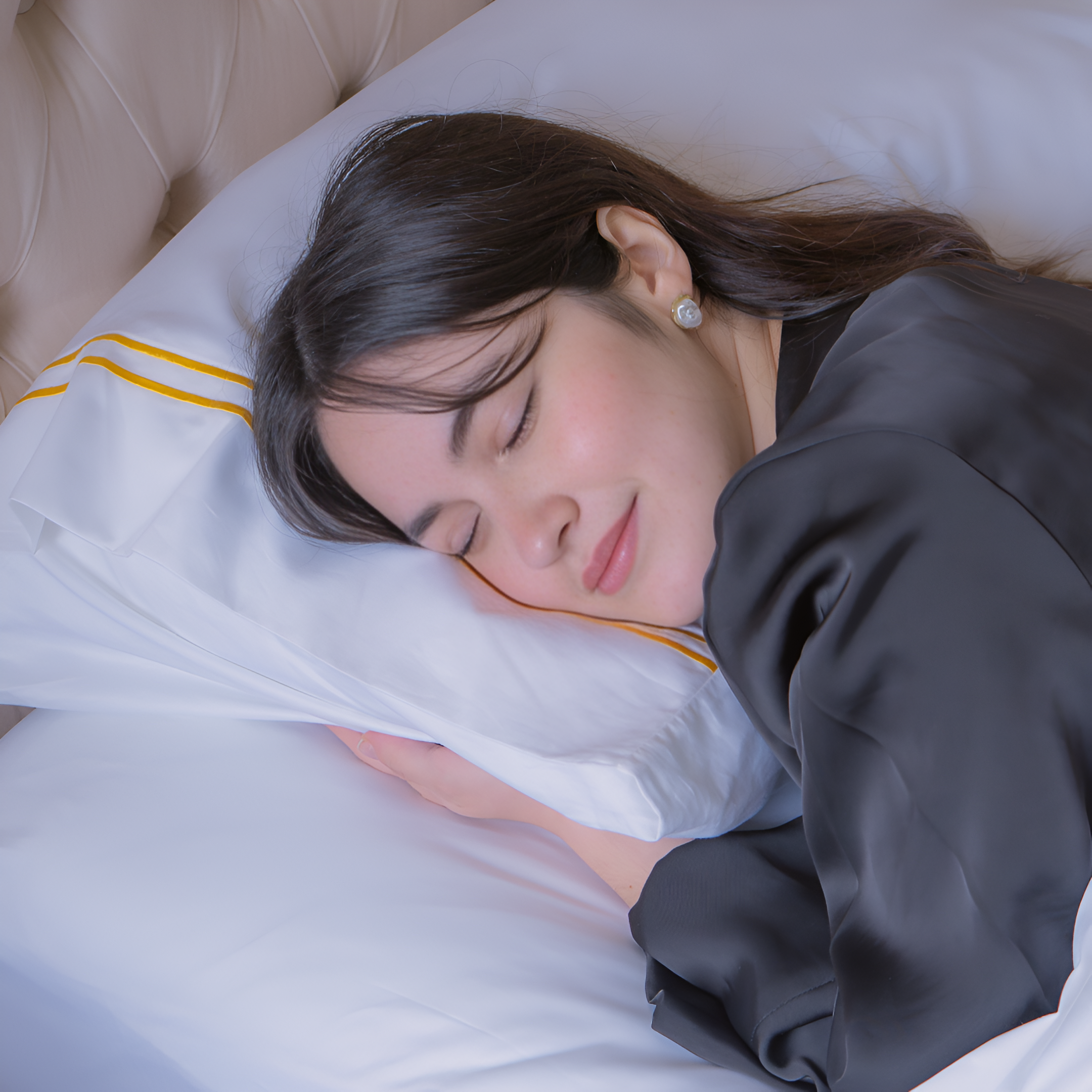 Sábanas Genevra King Algodón Egipcio de 600 Hilos-2