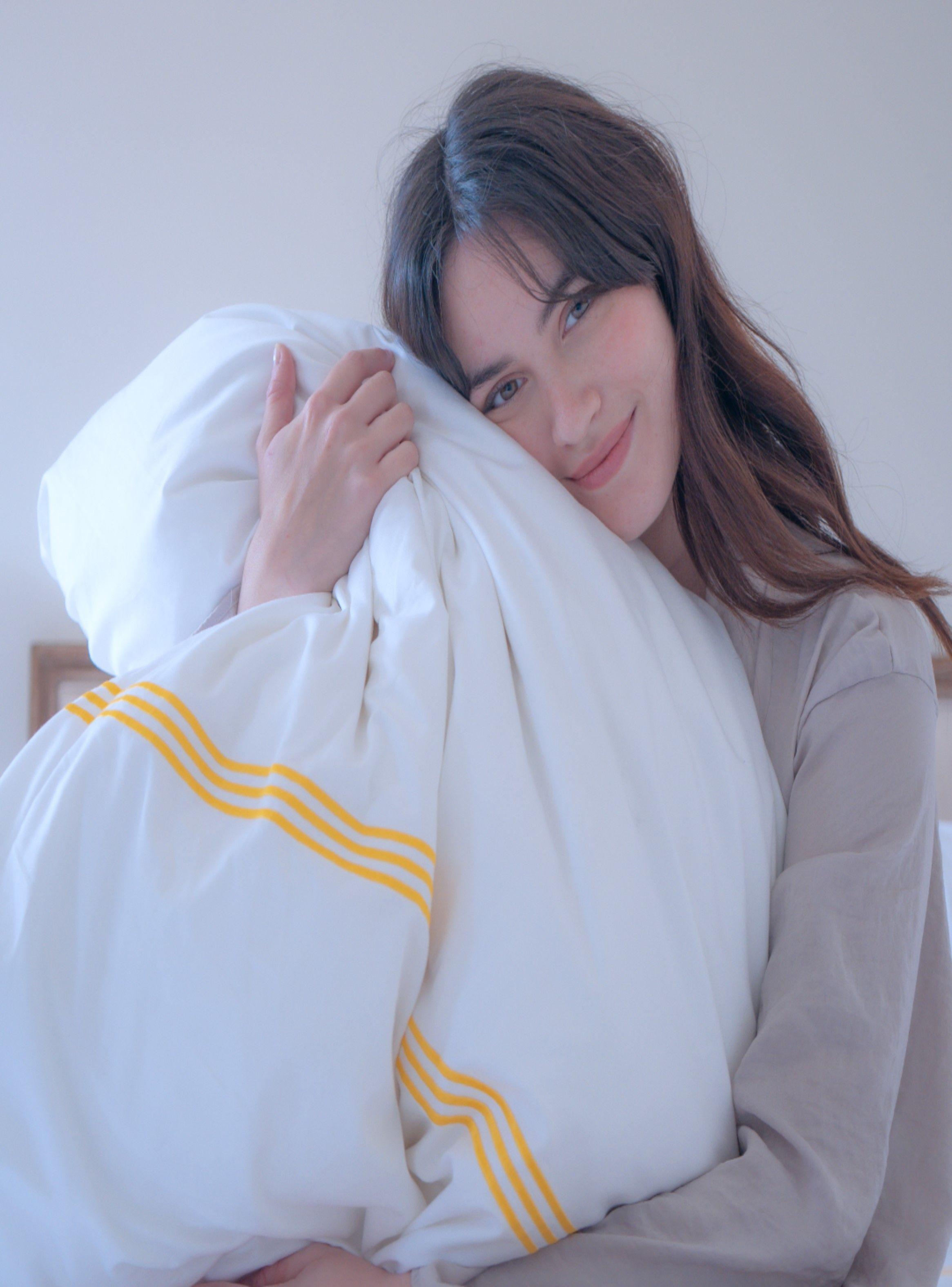 Funda Plumón Nórdica Genevra 2 Plazas Algodón Egipcio de 400 Hilos-2