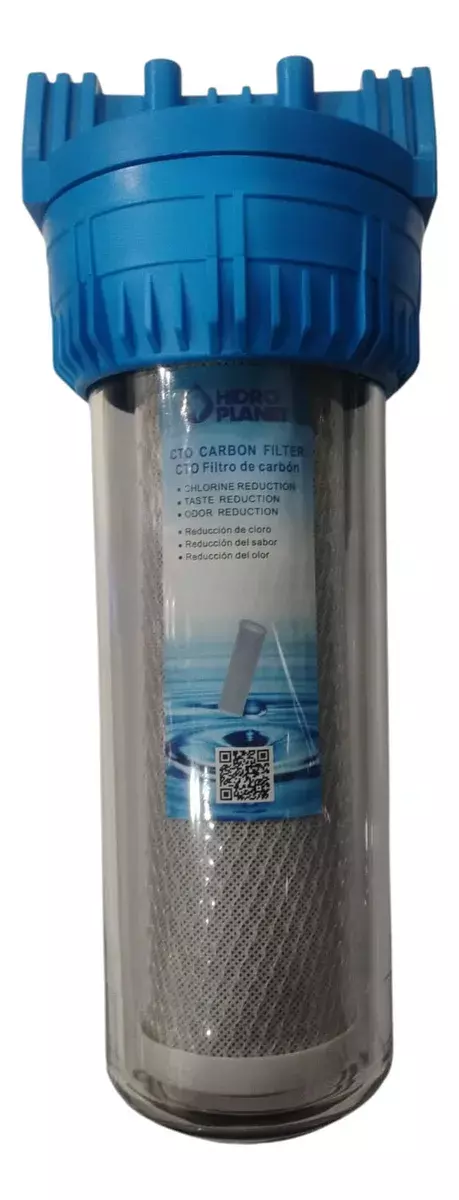 Contenedor Filtro 10 PuLG + Cartucho Carbón Activado 10 PuLG-1