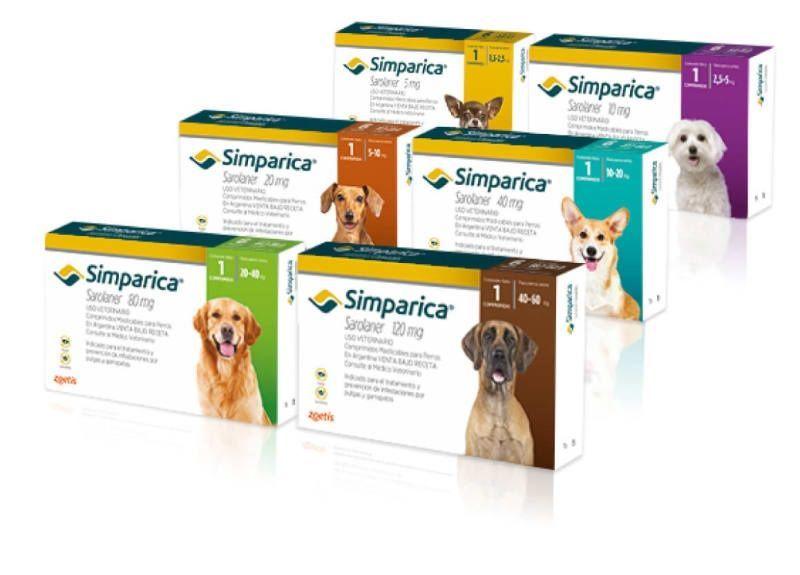 Simparica 5 mg para perros de 1.3- 2.5 Kg  (1 comp)-3
