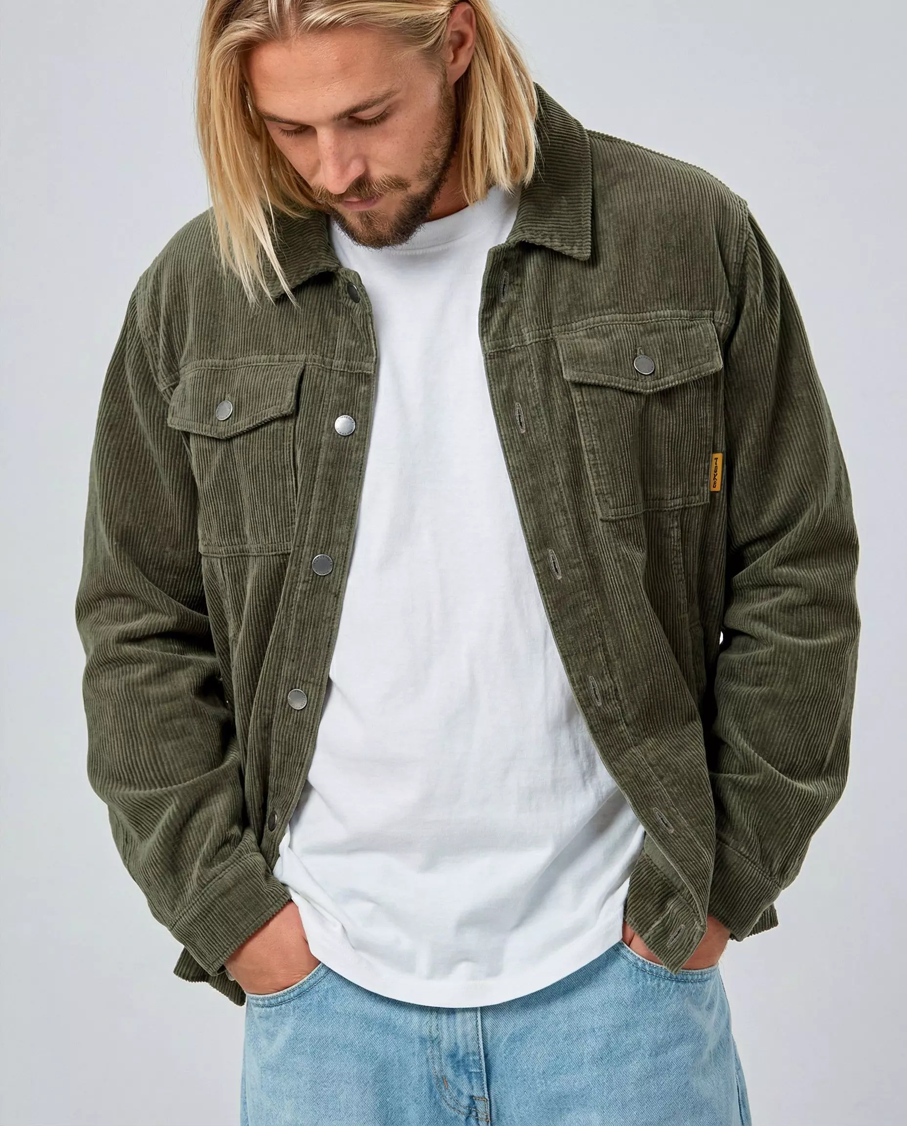 Chaqueta Hombre Classic Verde-0