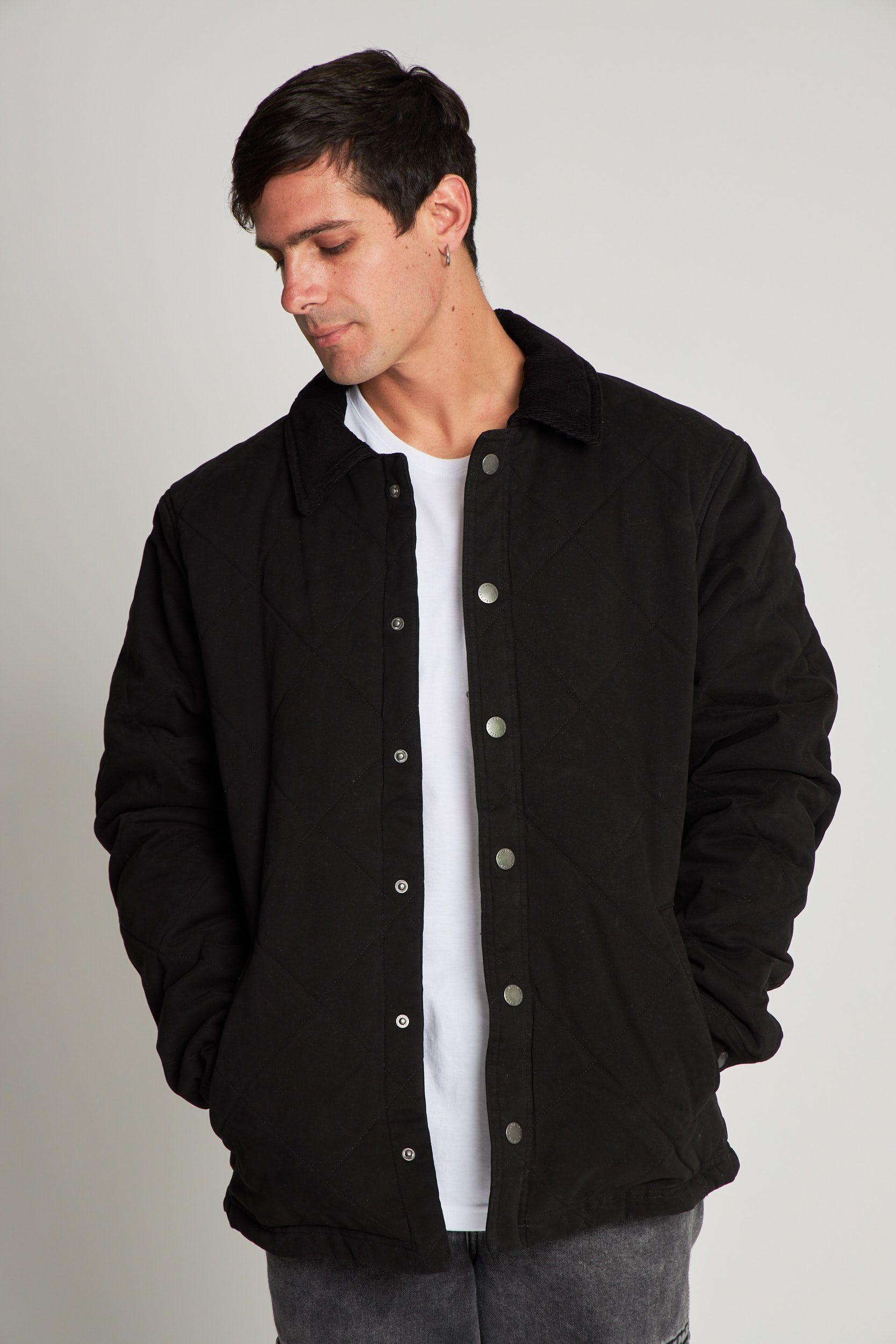 Chaqueta Canvas Basket Negro-3
