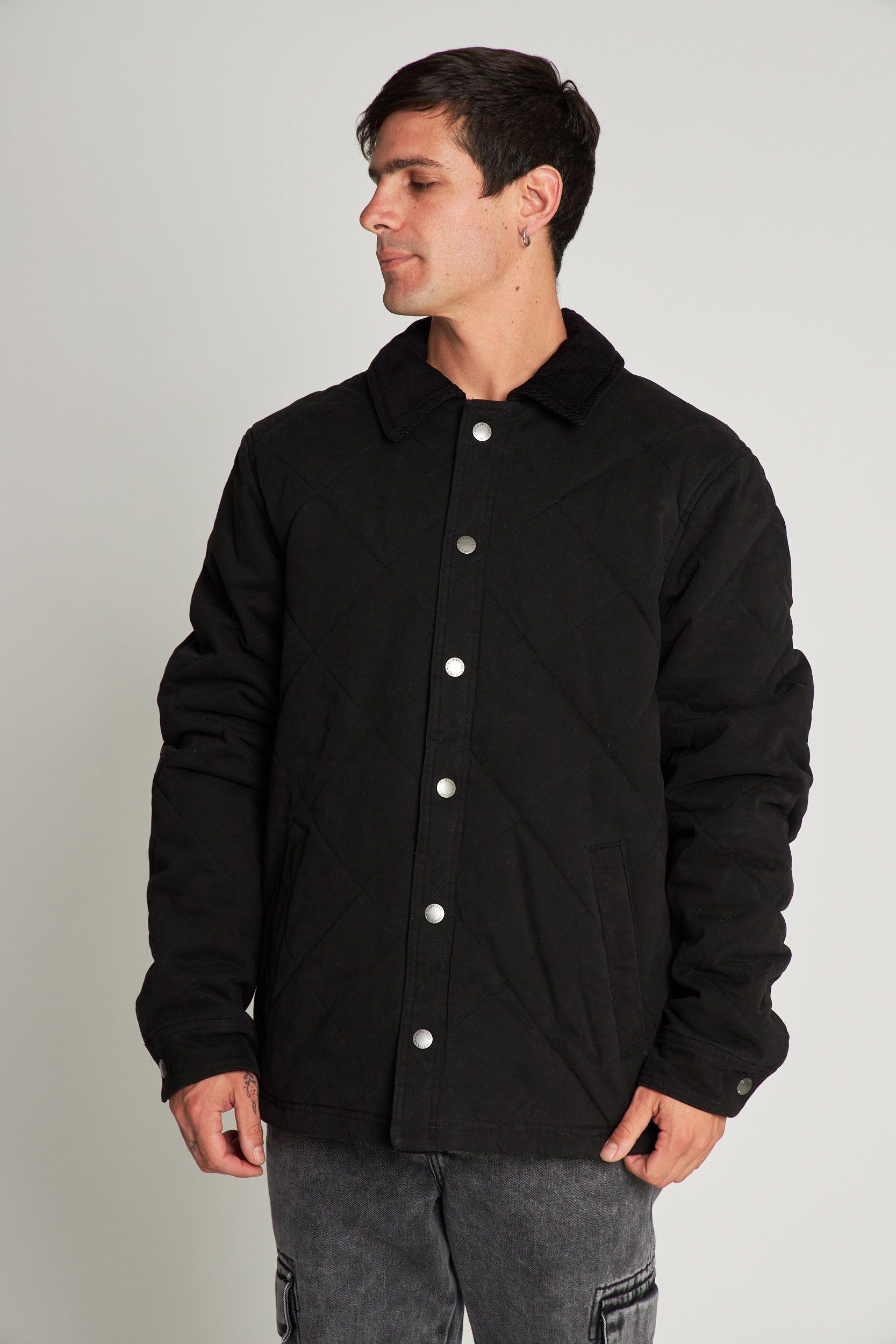 Chaqueta Canvas Basket Negro-4