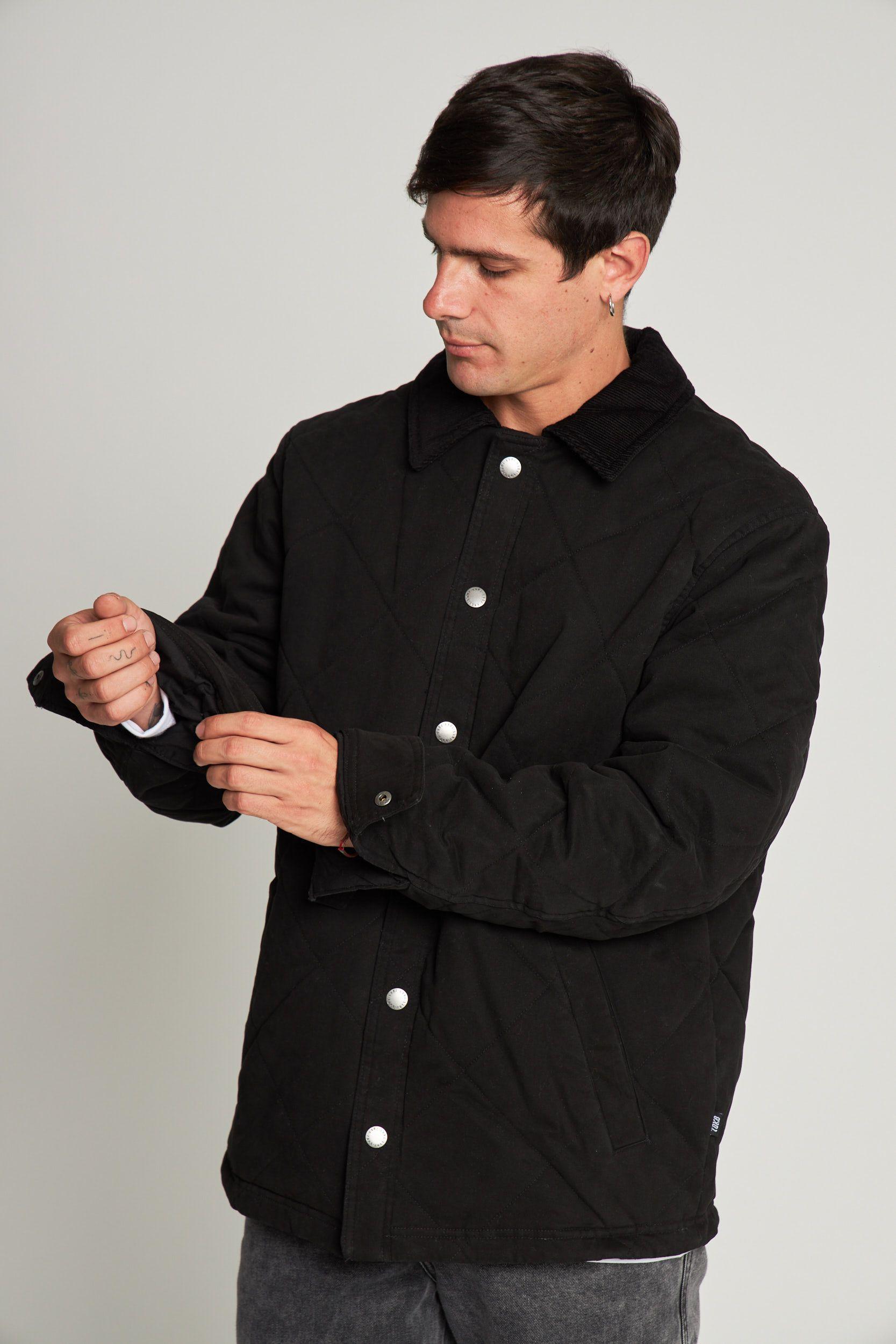 Chaqueta Canvas Basket Negro-5