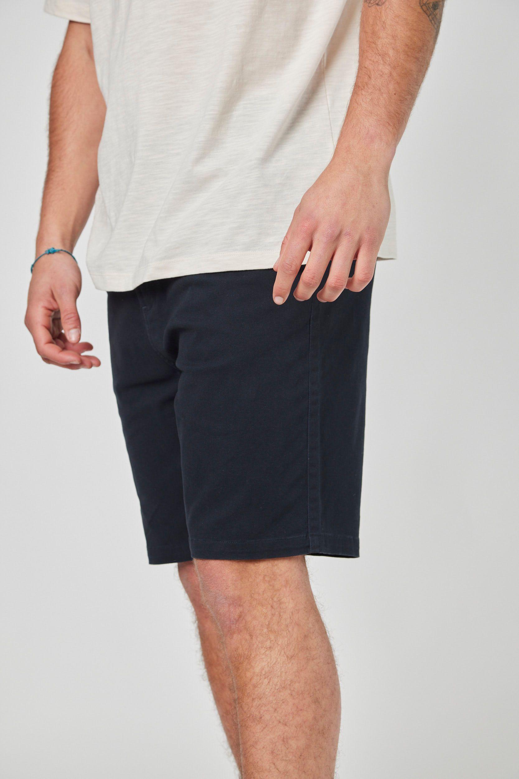 Short Solid Azul-3