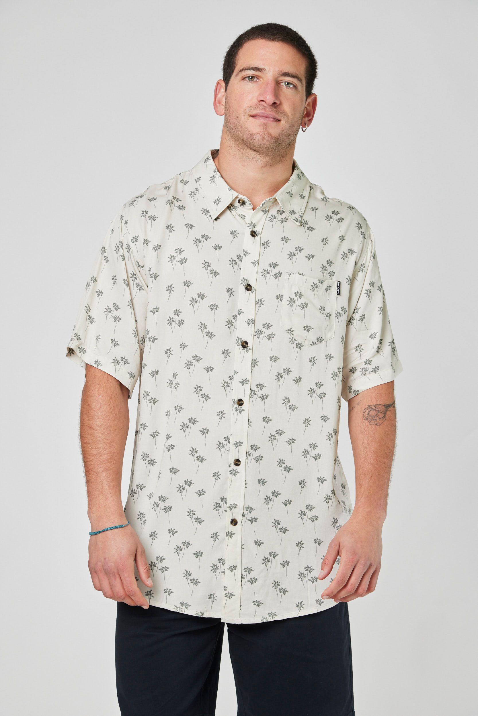 Camisa Palm Beige-0