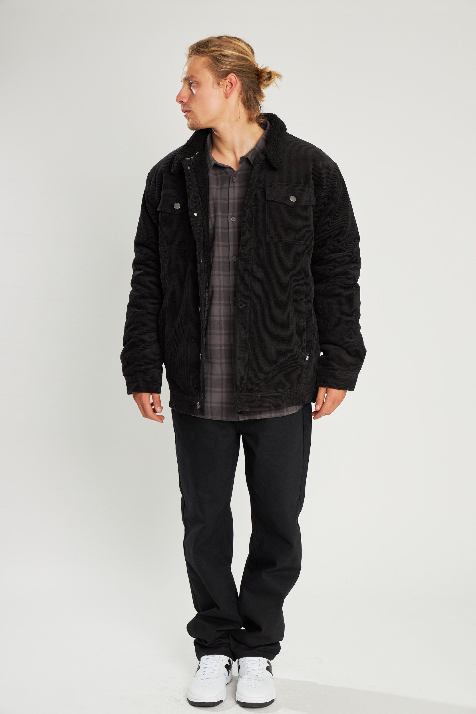 Chaqueta Classic Cotele Negra-3