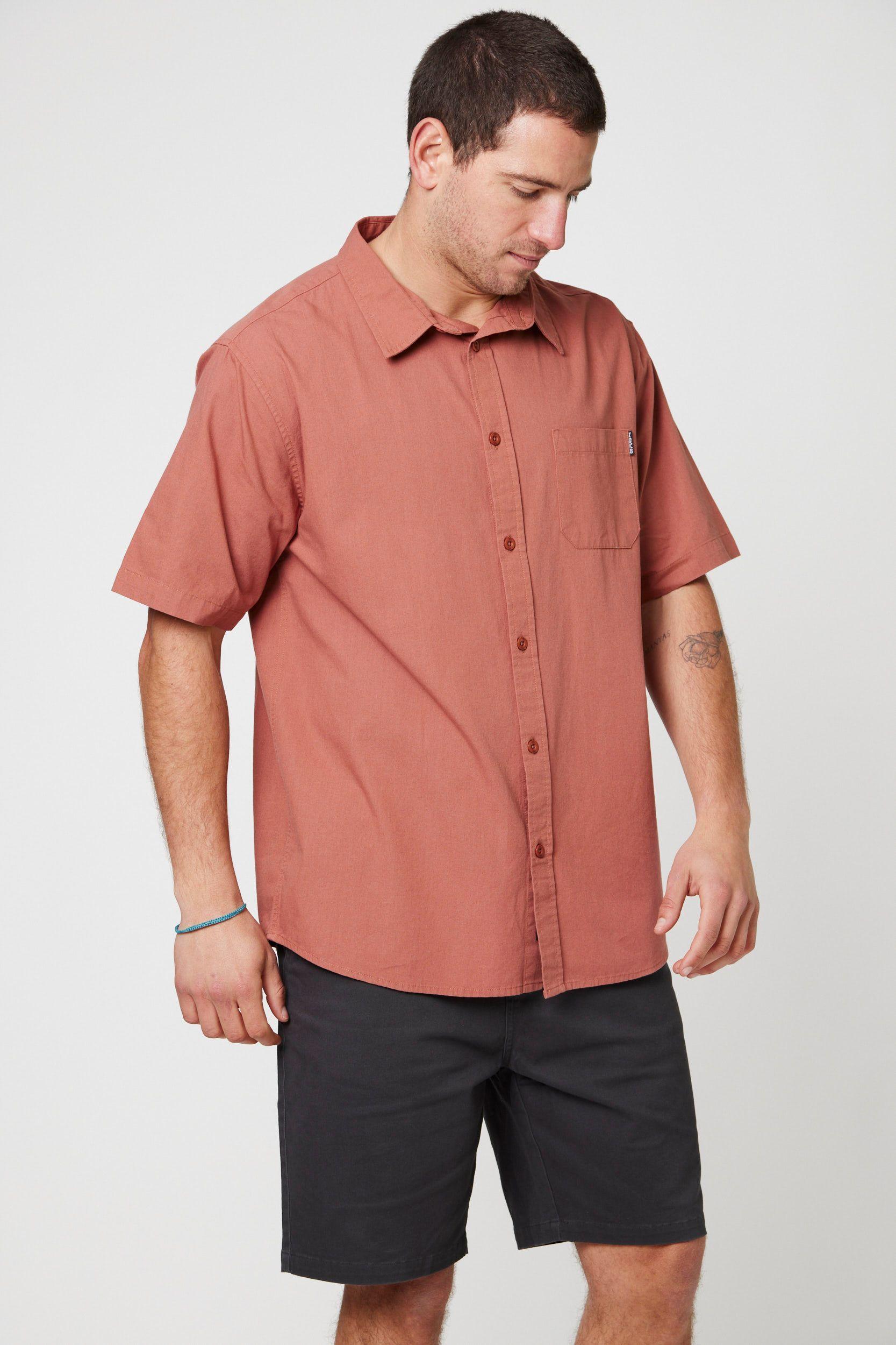 Camisa Solid Burdeo-4