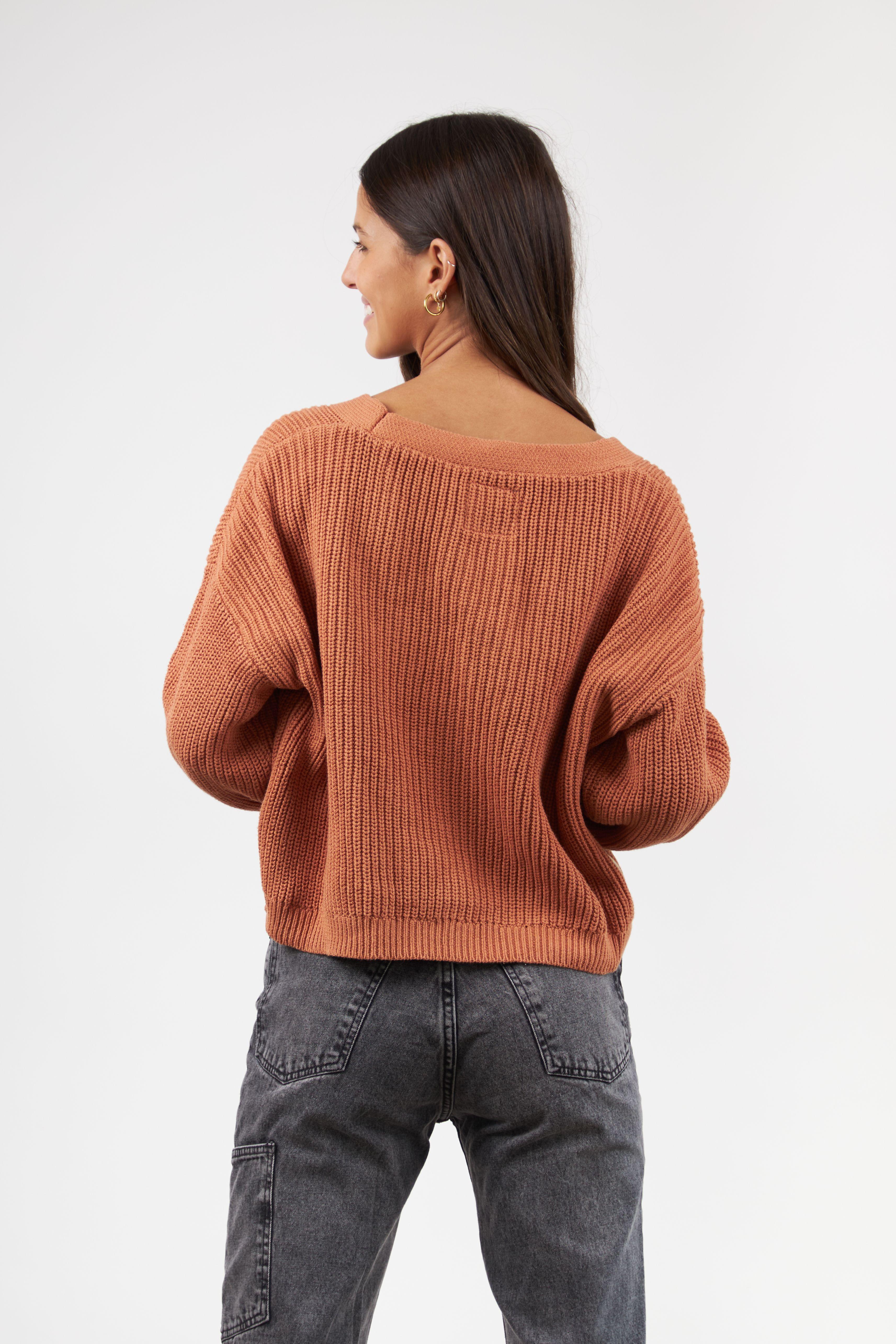 Chaleco Autumn Terracota Toke Mujer-4