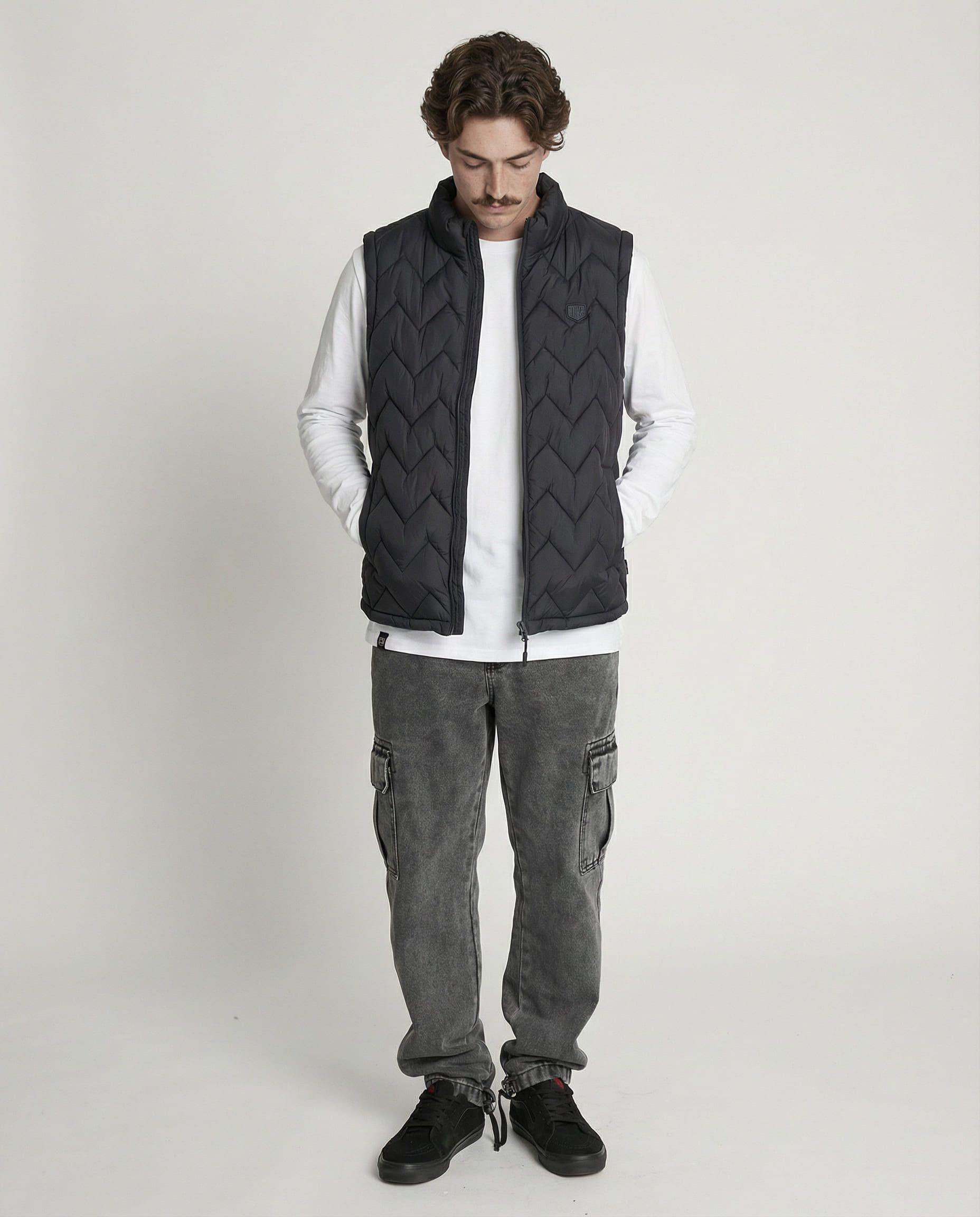 Parka Hombre Floater Negro-4