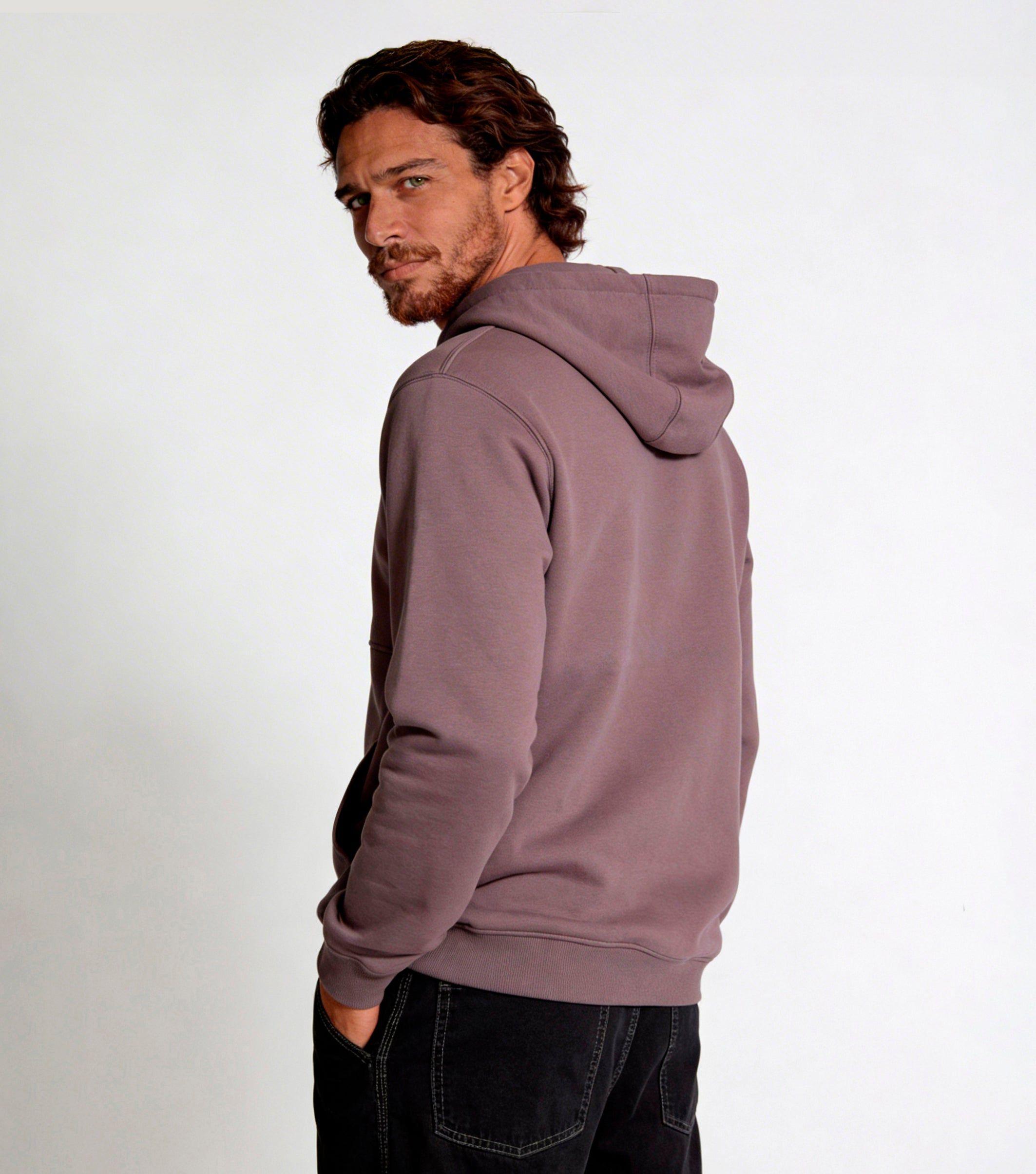 Poleron Hombre Lines Burdeo-0