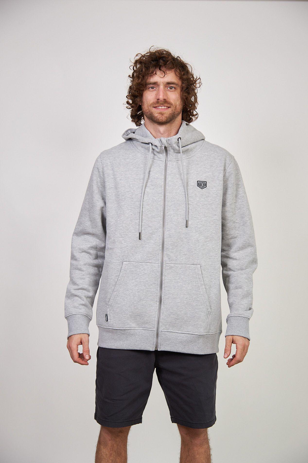 Poleron Full Zipper Toke Gris-0