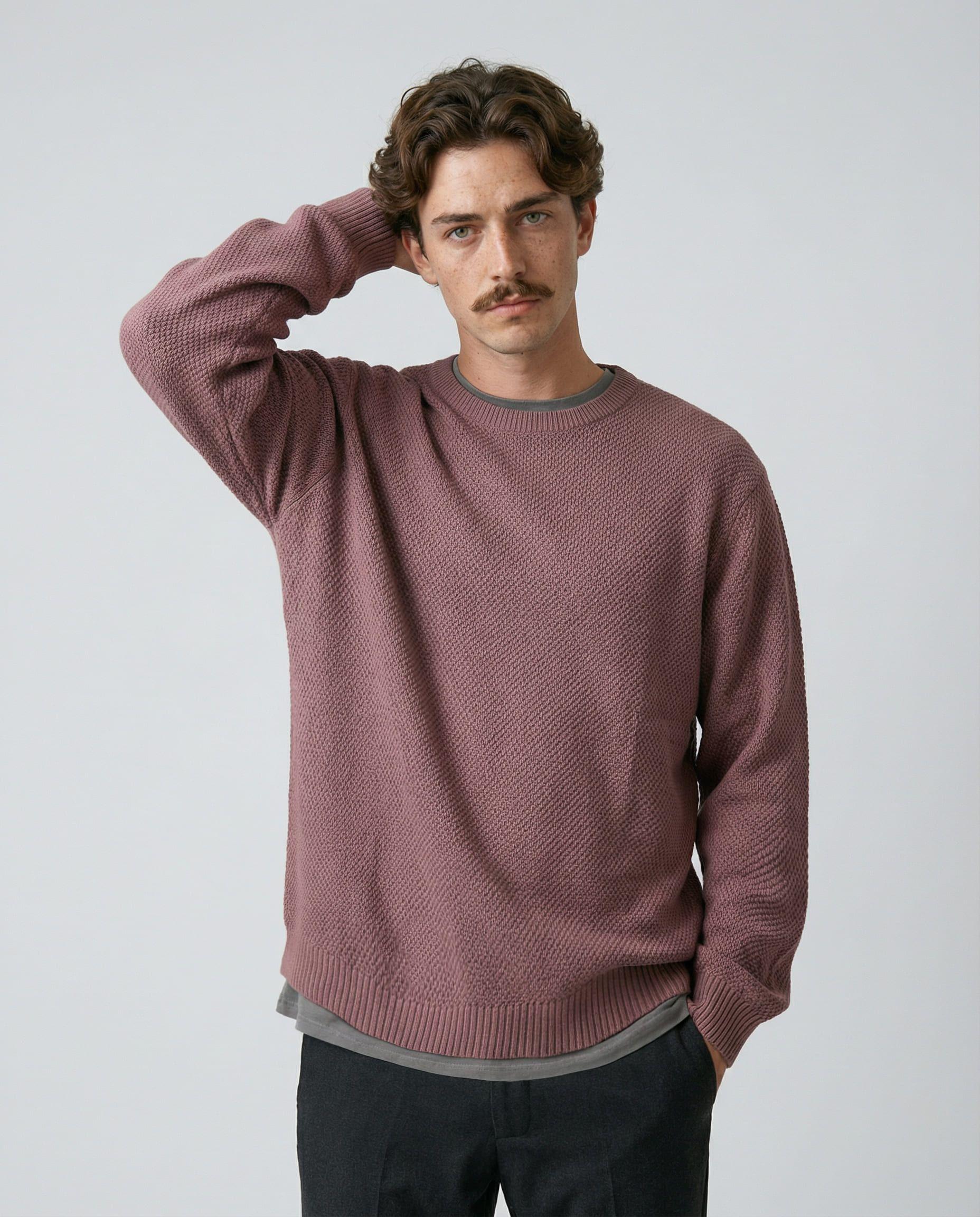 Chaleco Hombre Burdeo-0