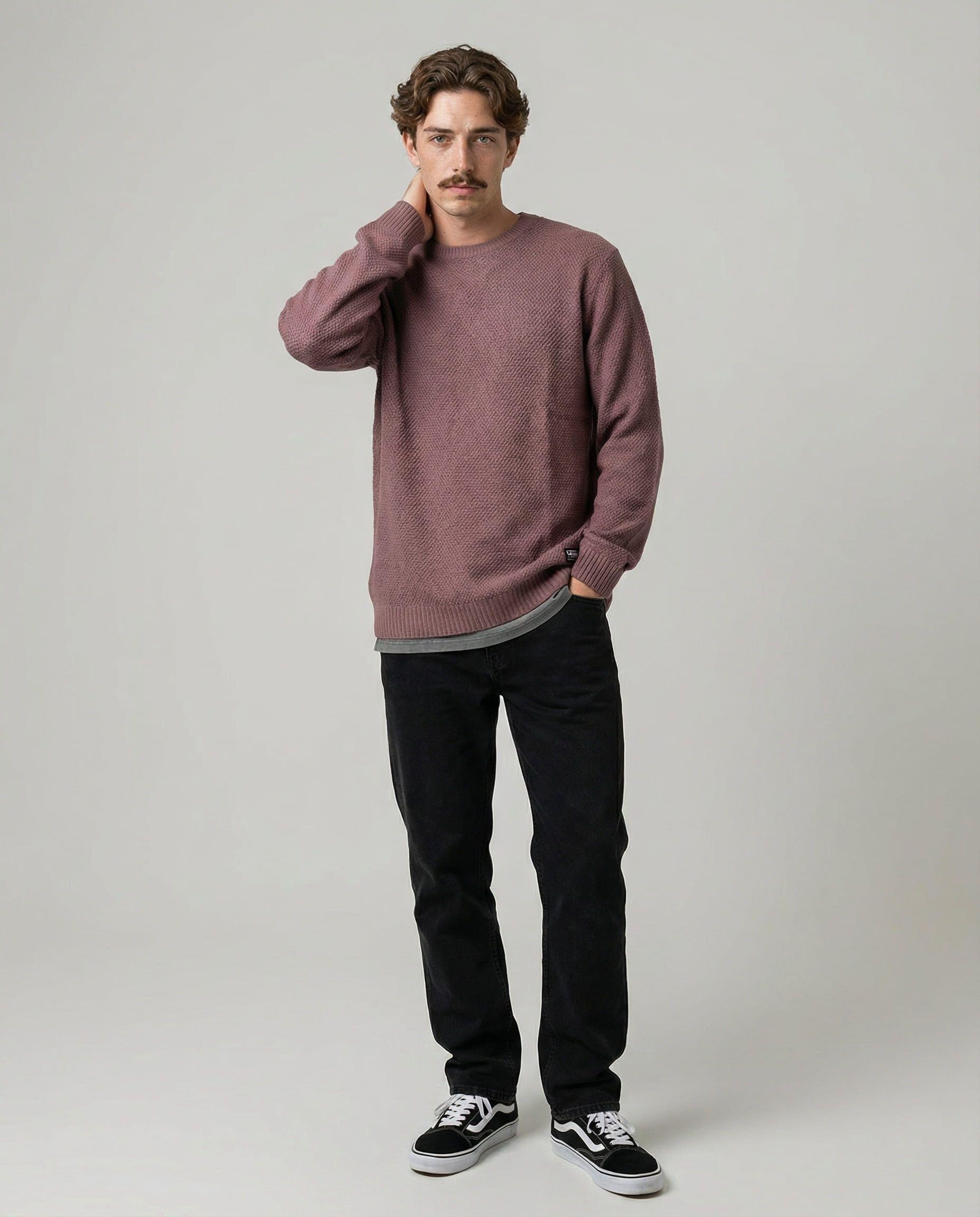 Chaleco Hombre Burdeo-2