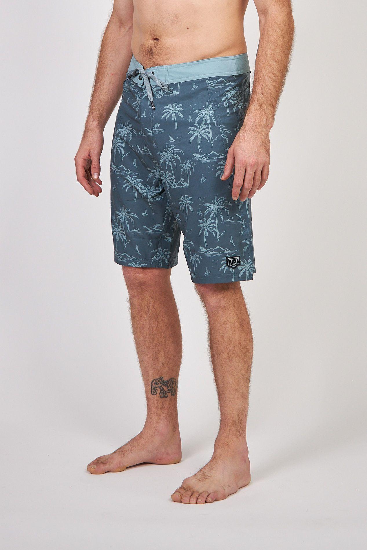Traje de Baño Print Toke Azul-3