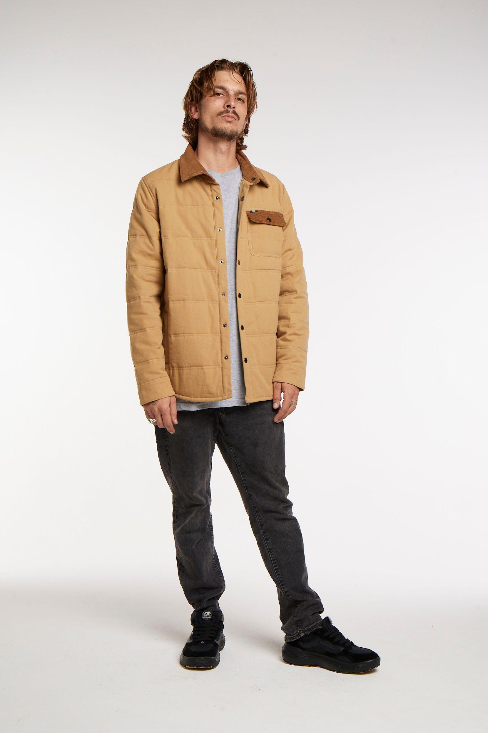 Chaqueta Canvas Beige Toke-2