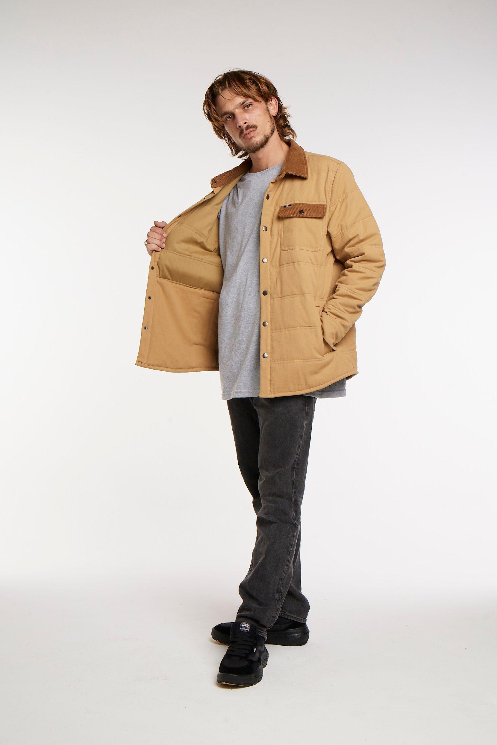 Chaqueta Canvas Beige Toke-3