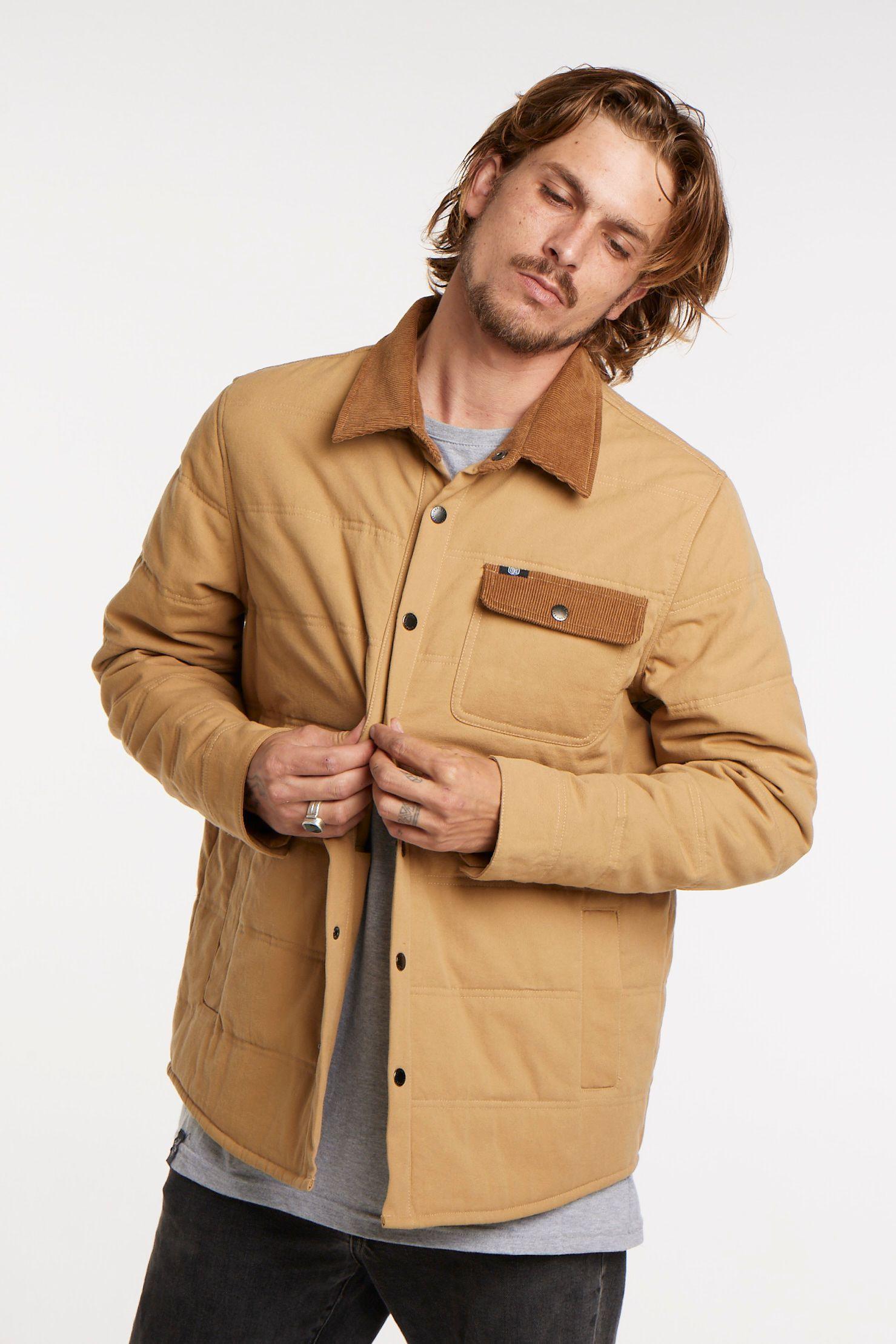 Chaqueta Canvas Beige Toke-4