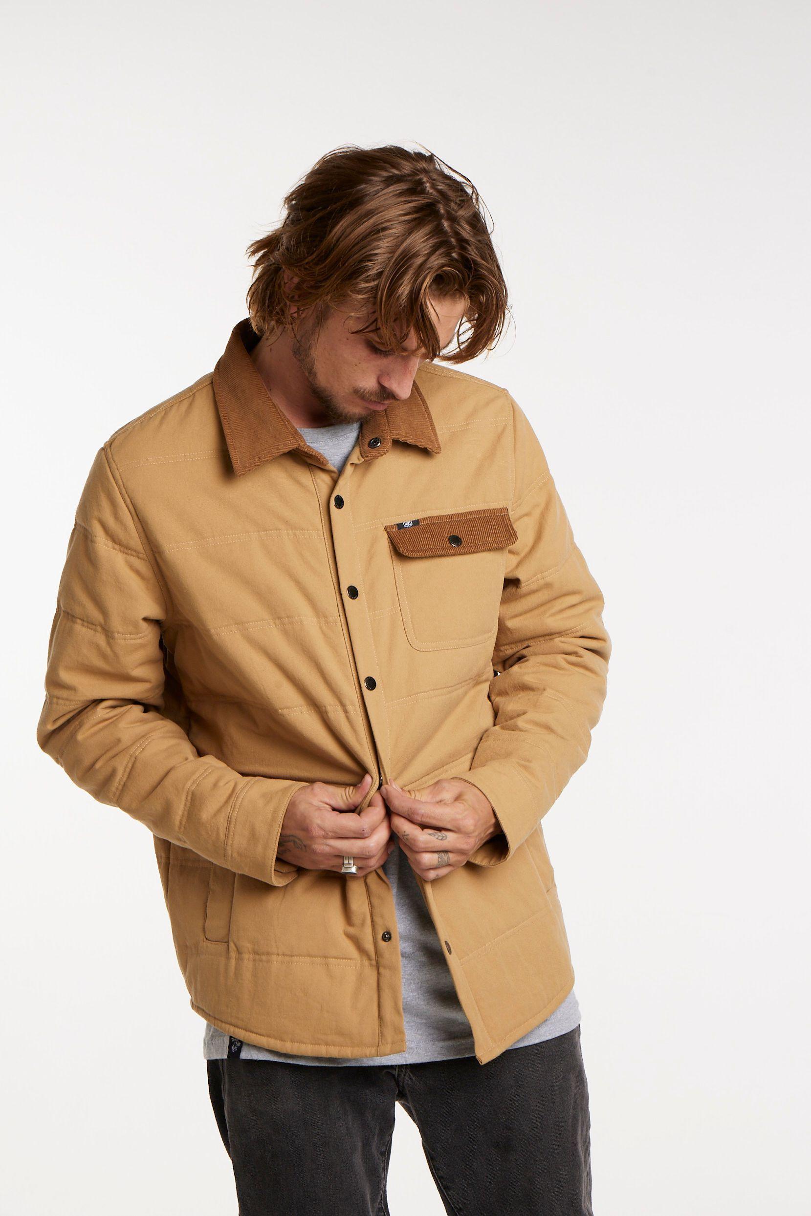 Chaqueta Canvas Beige Toke-5