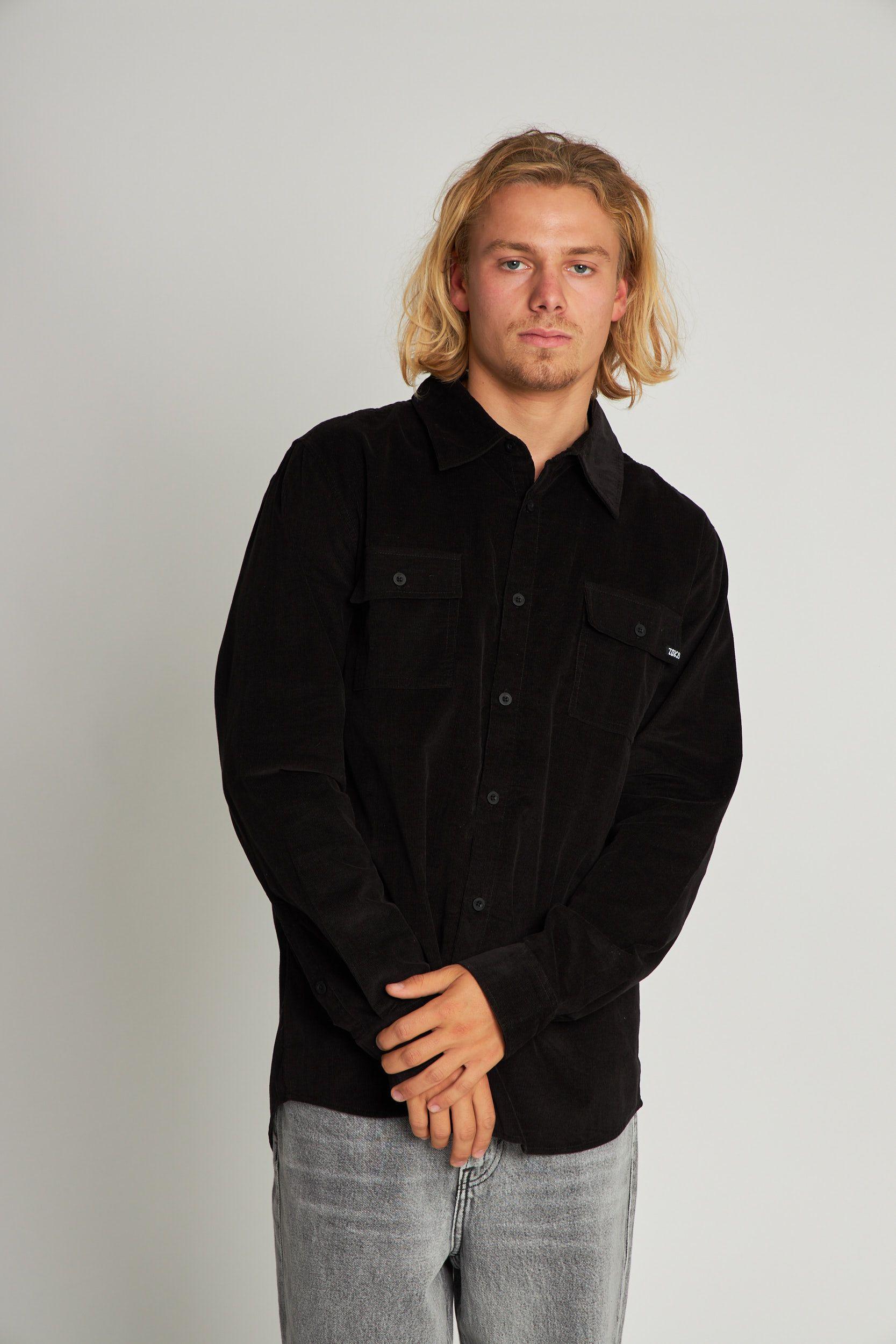 Camisa Cotele Freeman Negra-4