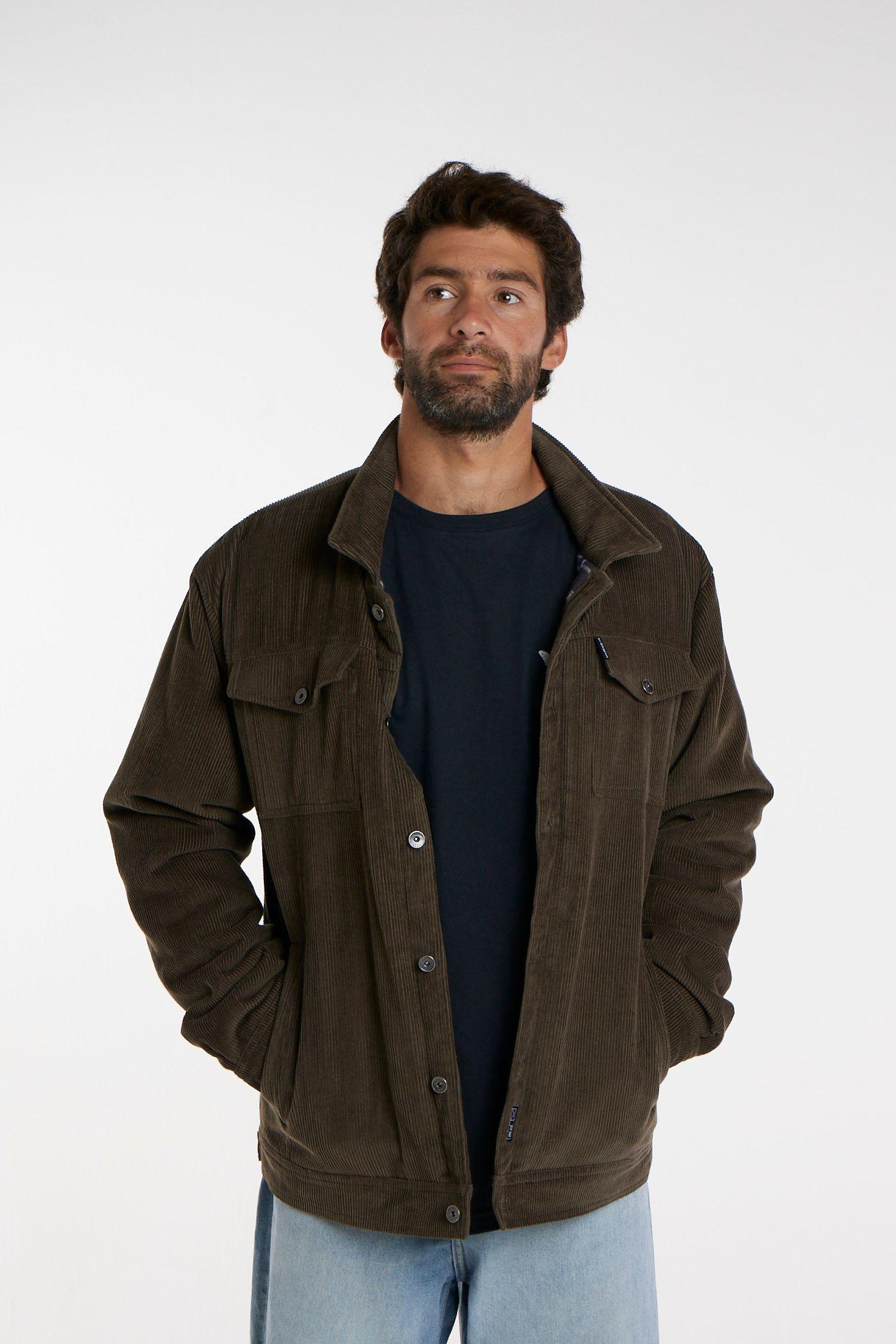 Chaqueta Cotele Verde Toke-0