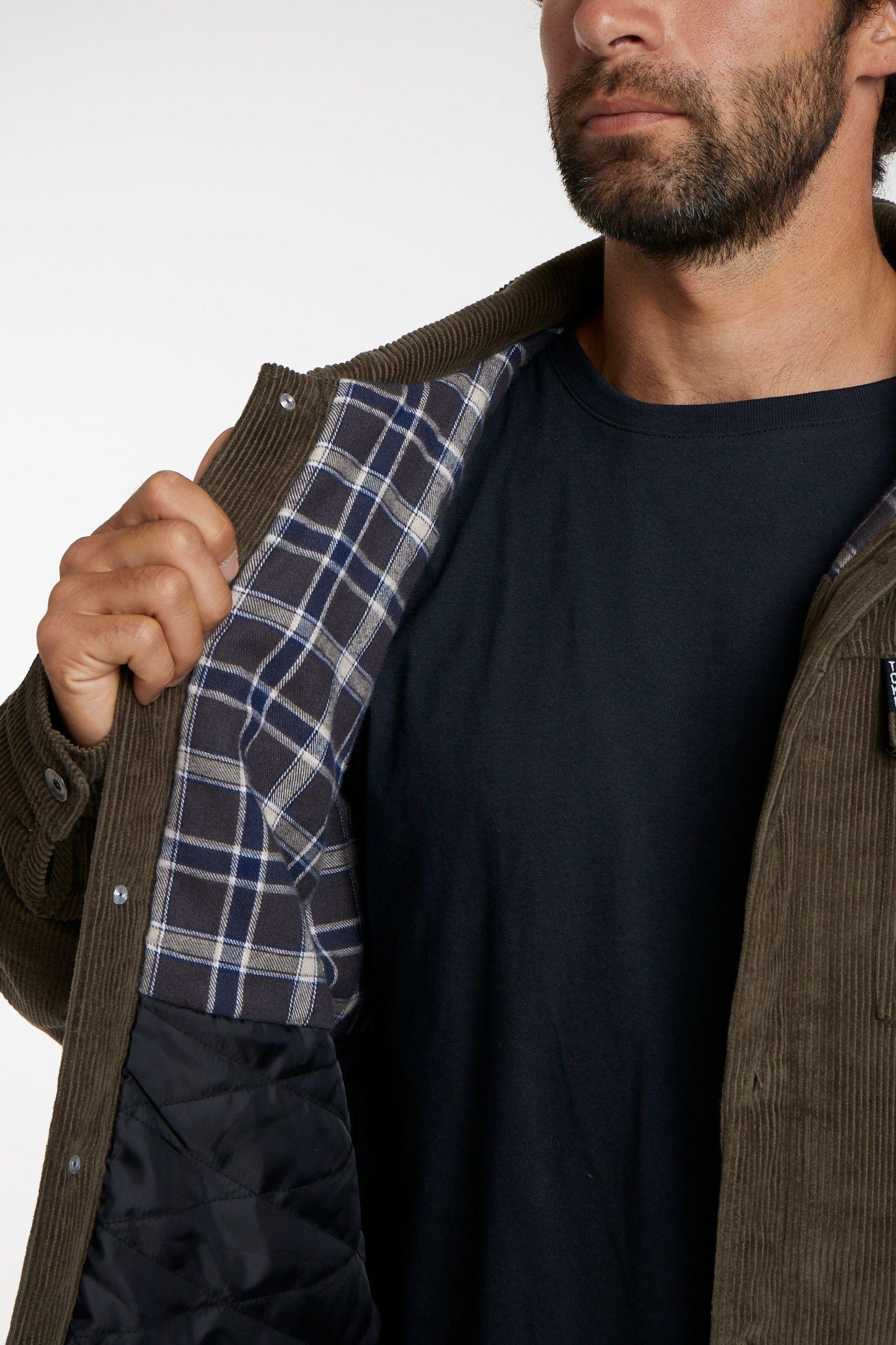 Chaqueta Cotele Verde Toke-6