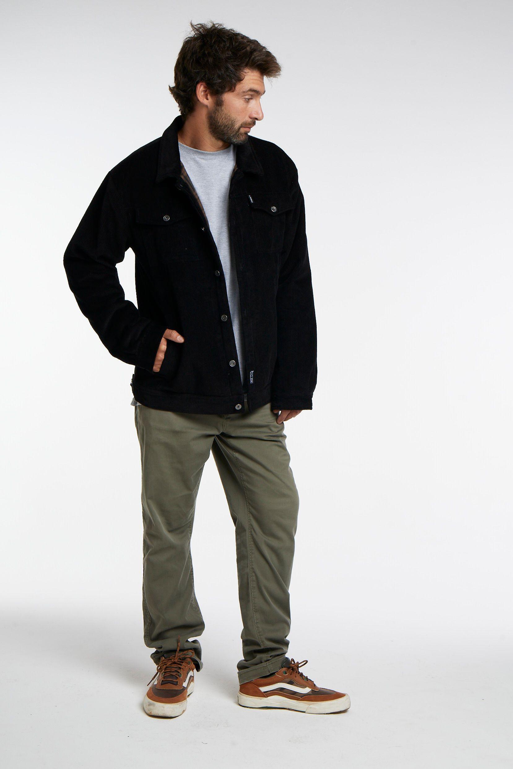 Chaqueta Cotele Negra Toke-2