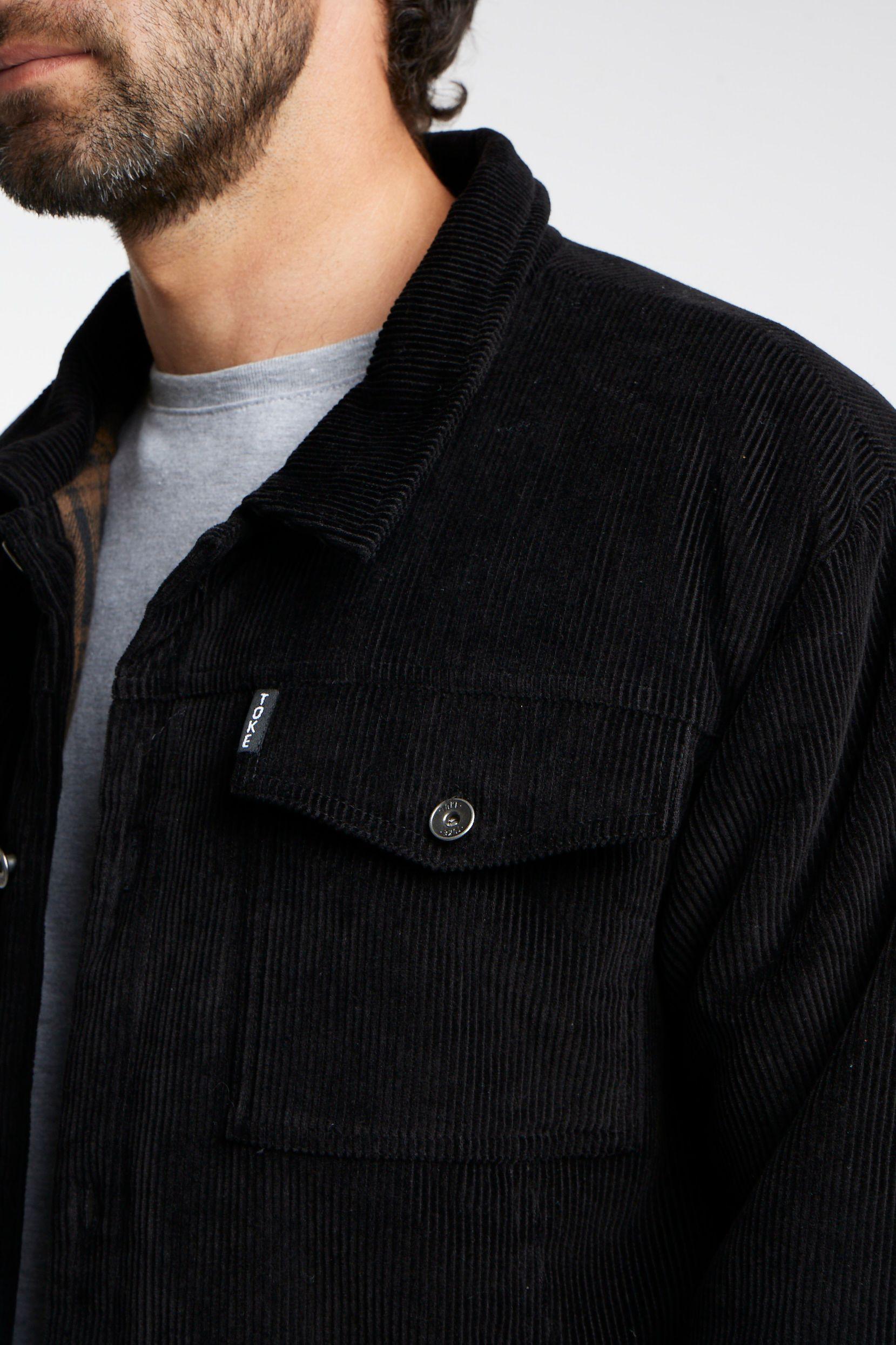 Chaqueta Cotele Negra Toke-4