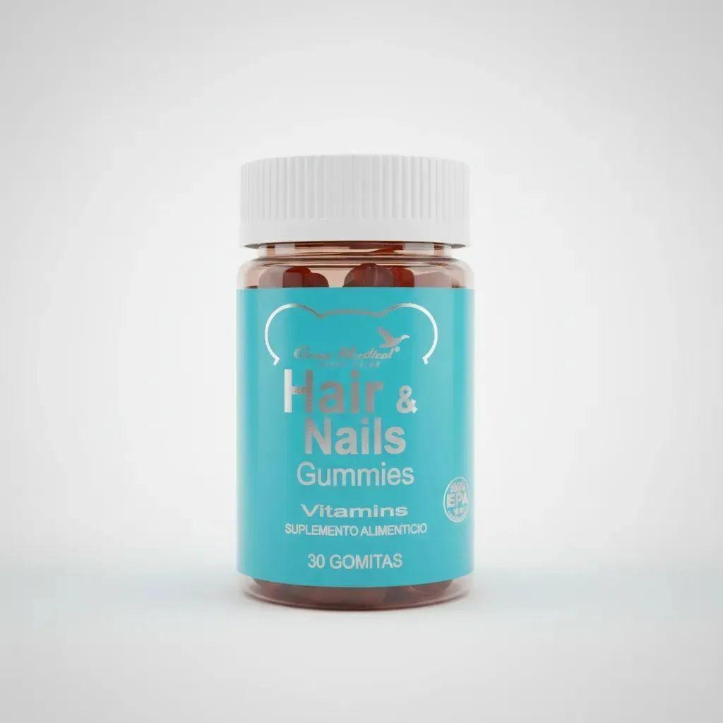 Multivitaminico Gummies Hair Nails 60 Gomitas-0