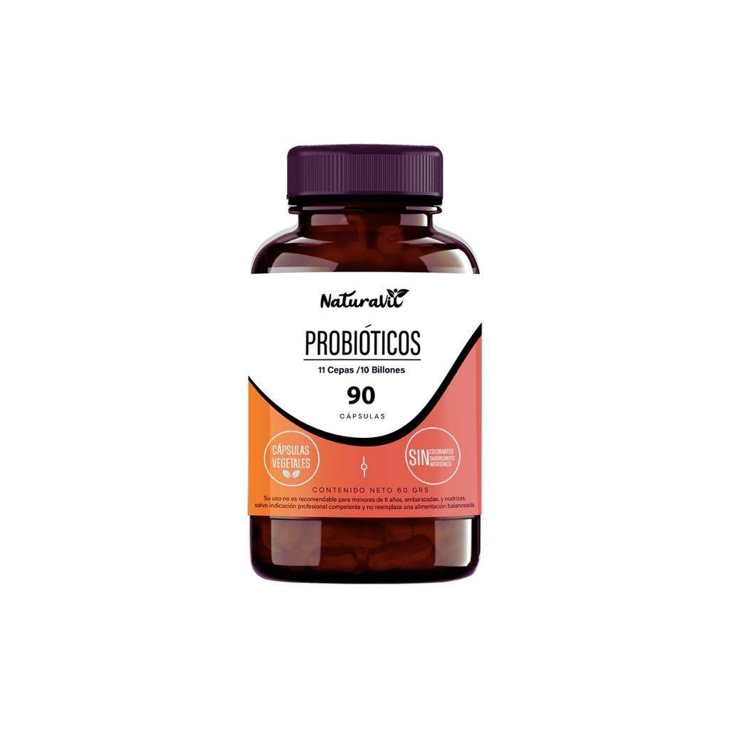 Probioticos 11 Cepas 10 Billones UFC Vegan 90 Capsulas-0