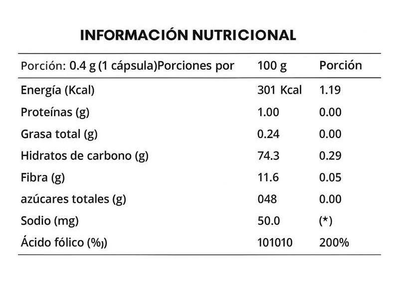 acido Folico Drasanvi 60 Capsulas Vitamina B9 Natural-1