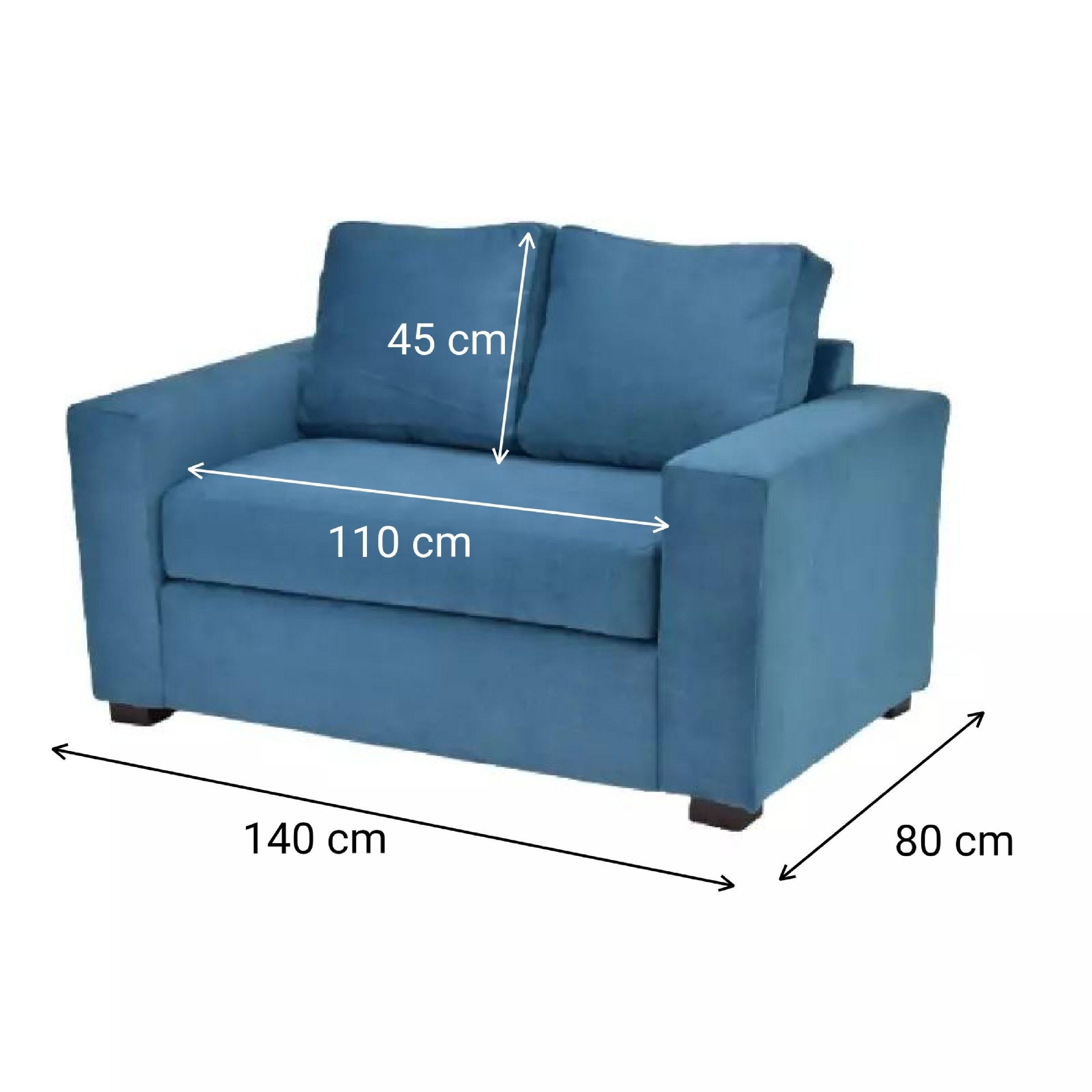 Sofá Felpa 2 Cuerpos-3