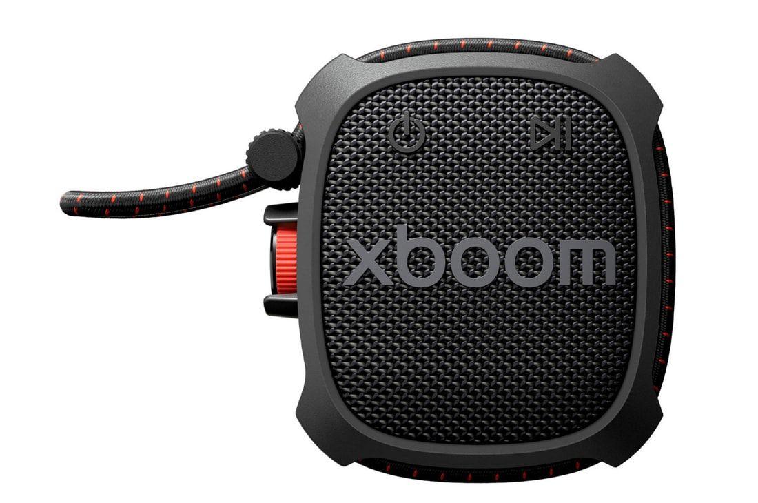 Parlante LG Xboom Rock - Sonido potente - Estándar Militar - Negro-0
