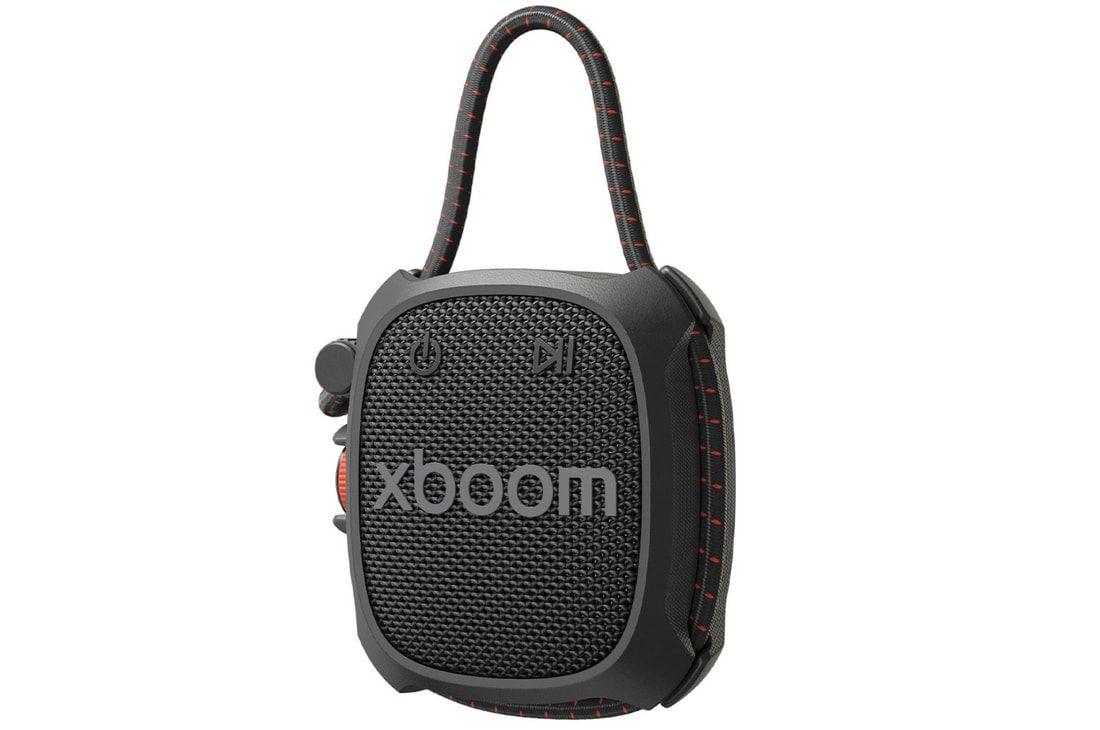 Parlante LG Xboom Rock - Sonido potente - Estándar Militar - Negro-3