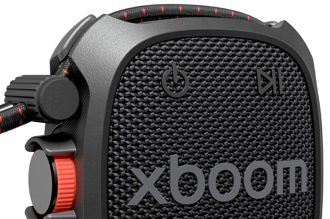 Parlante LG Xboom Rock - Sonido potente - Estándar Militar - Negro-5