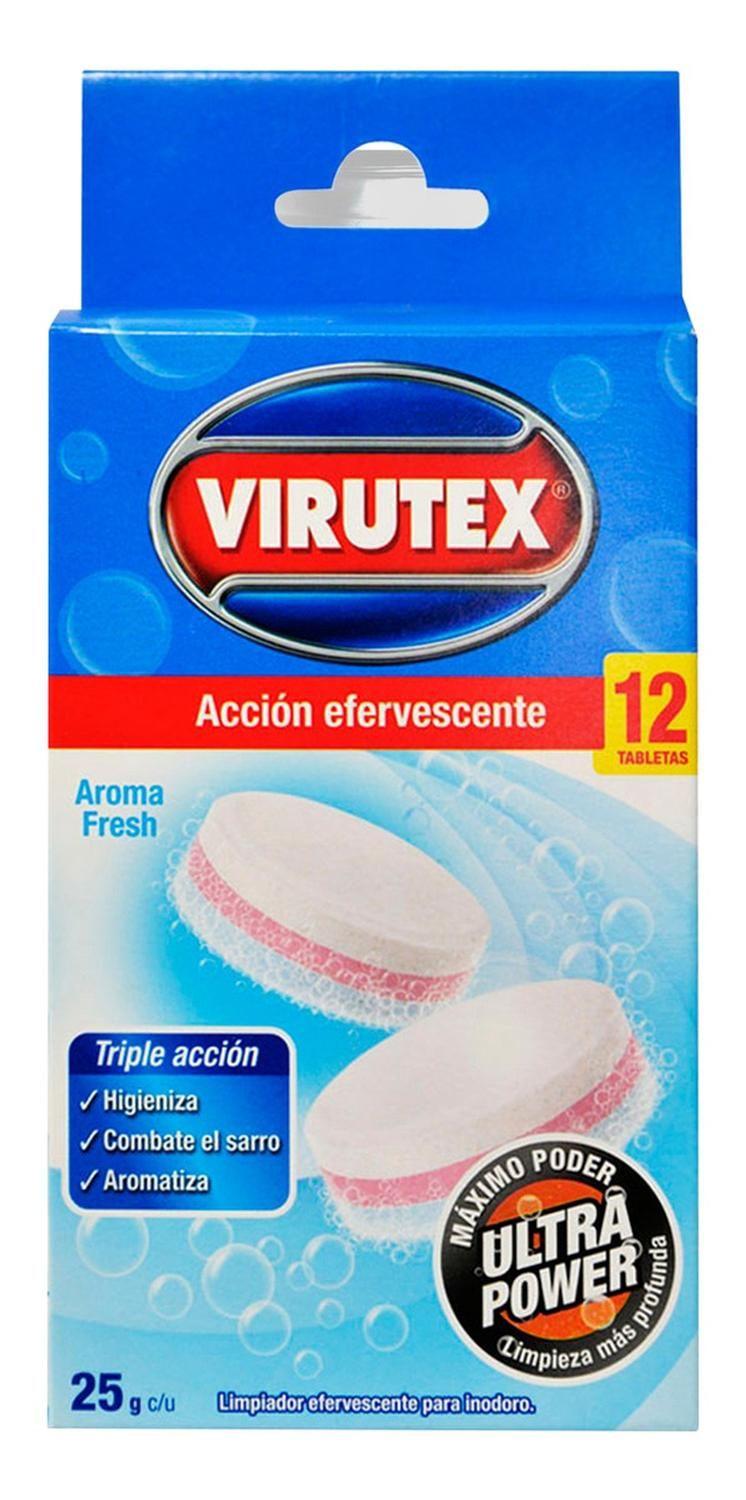 Pastilla Inodoro Wc X12 Fresh Taza Virutex-0