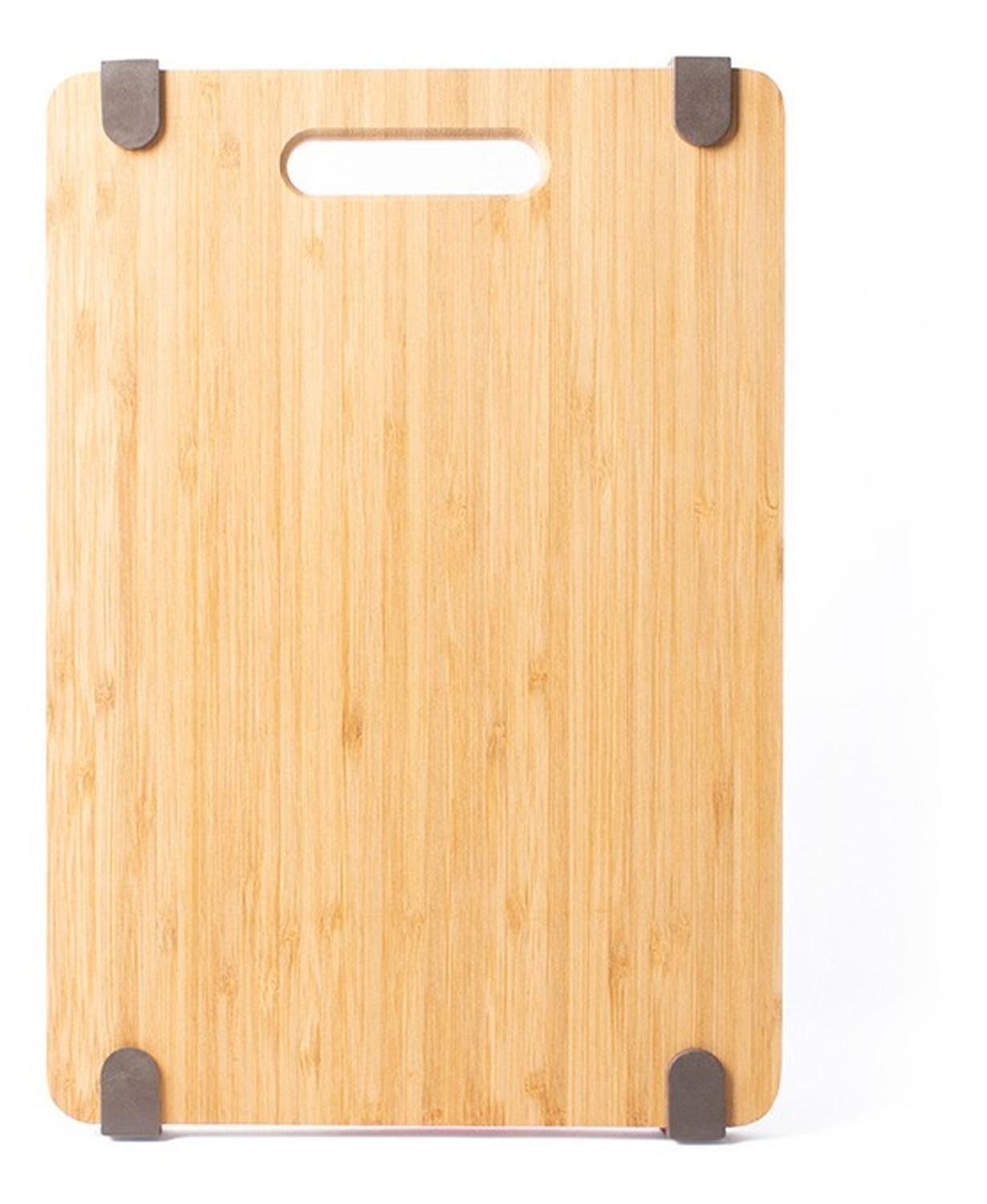 Tabla Cortar Bambú Natural Pequeña Design Ilko-0